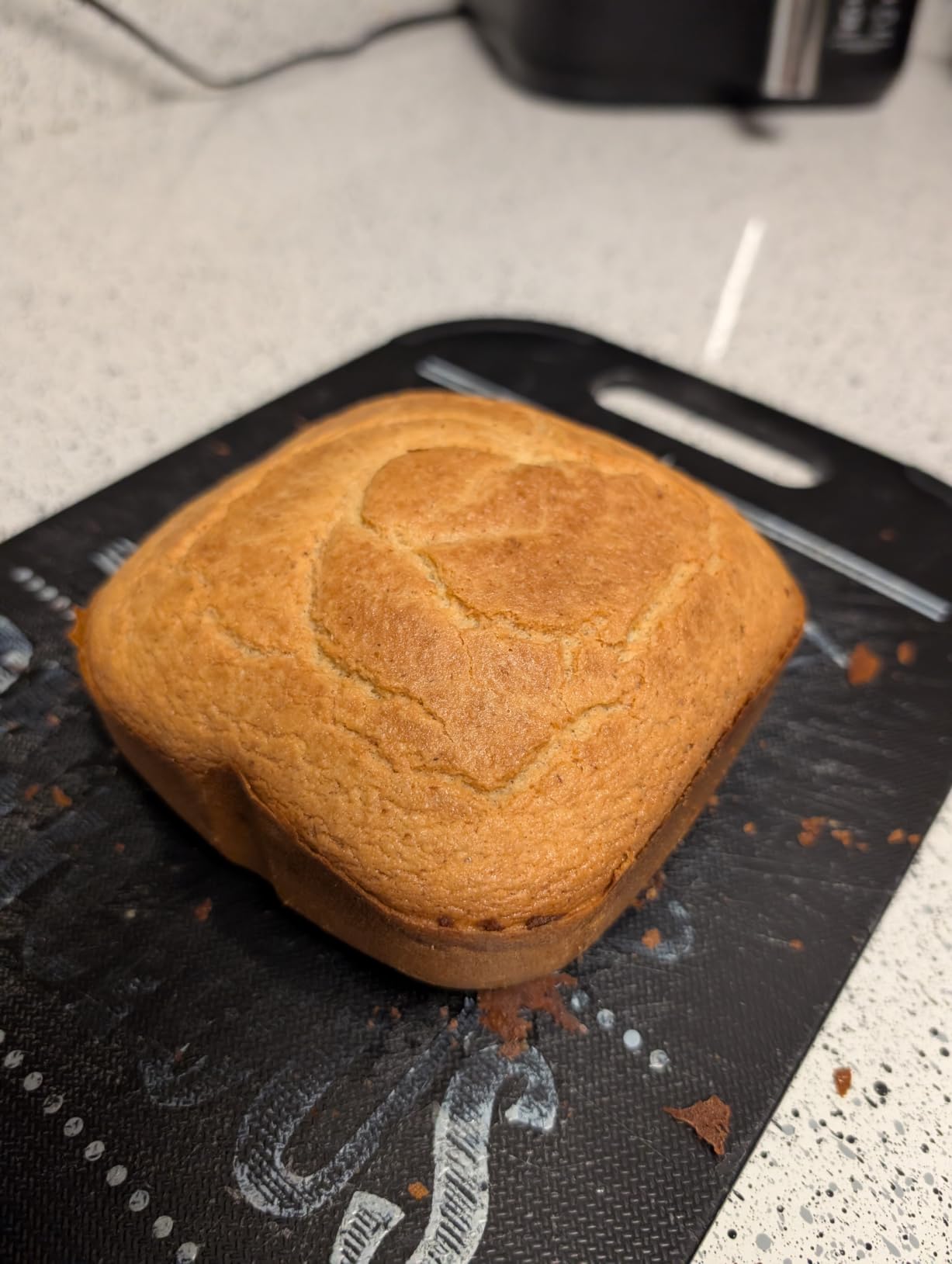 Elite Gourmet Programmable Bread Maker, 2 Lb, 3 Sizes, 19 Presets, Black customer photo 2