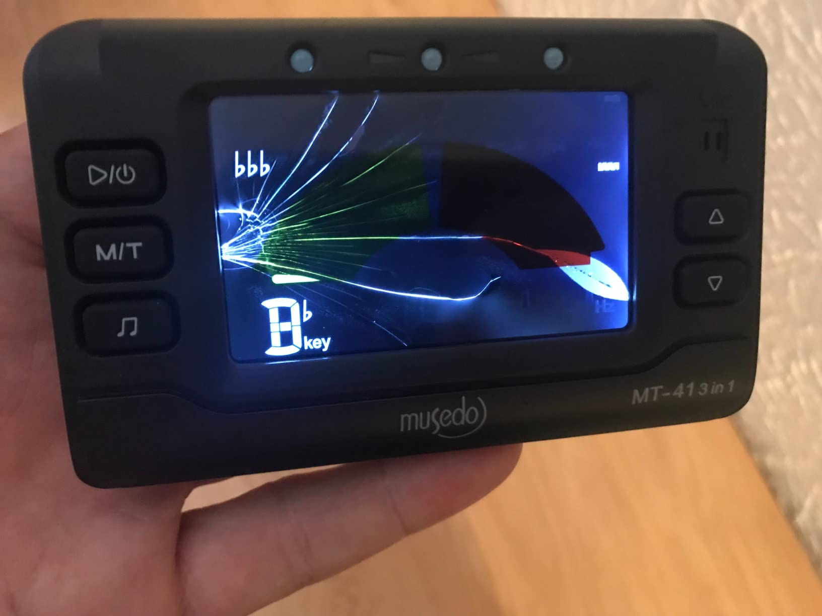 Wegrower Rechargeable 3 In 1 Digital Metronome Tuner Tone Generator customer photo 2