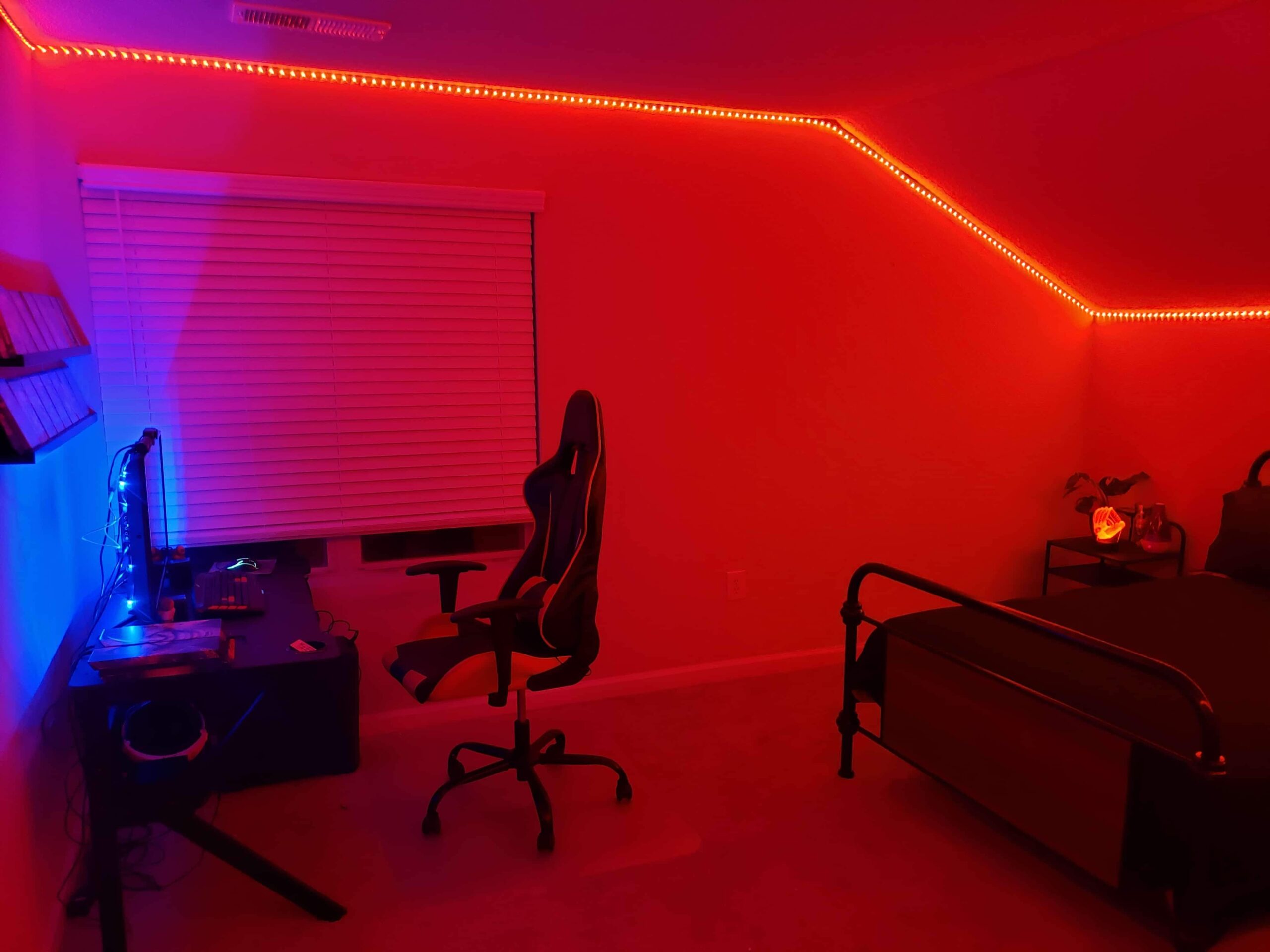 hyrion Alexa LED Strip Lights for Bedroom 50ft, Smart Wireless RGB customer photo 2