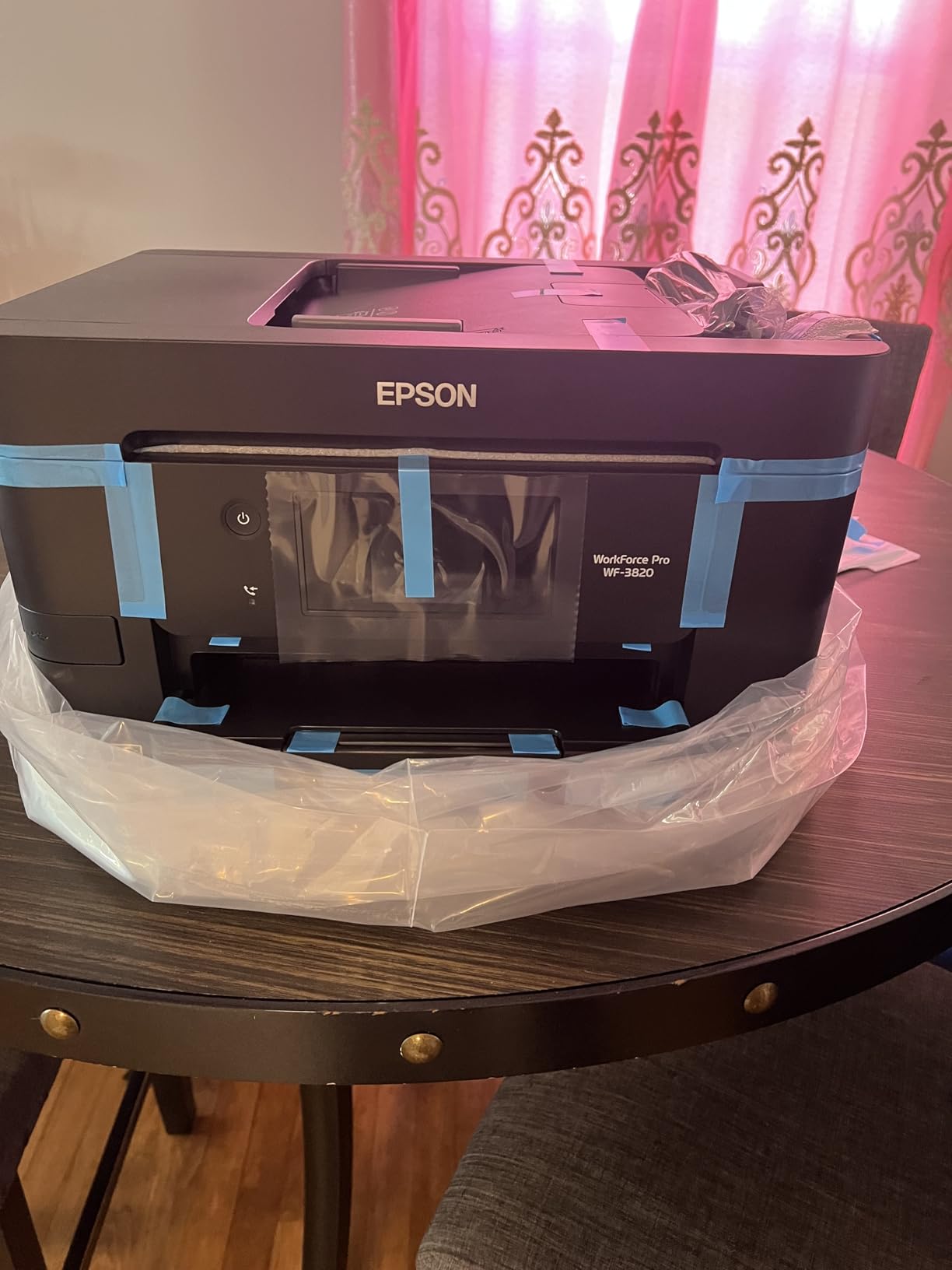 Epson Workforce Pro WF-3820 Wireless Color All-in-One Inkjet Printer customer photo 1