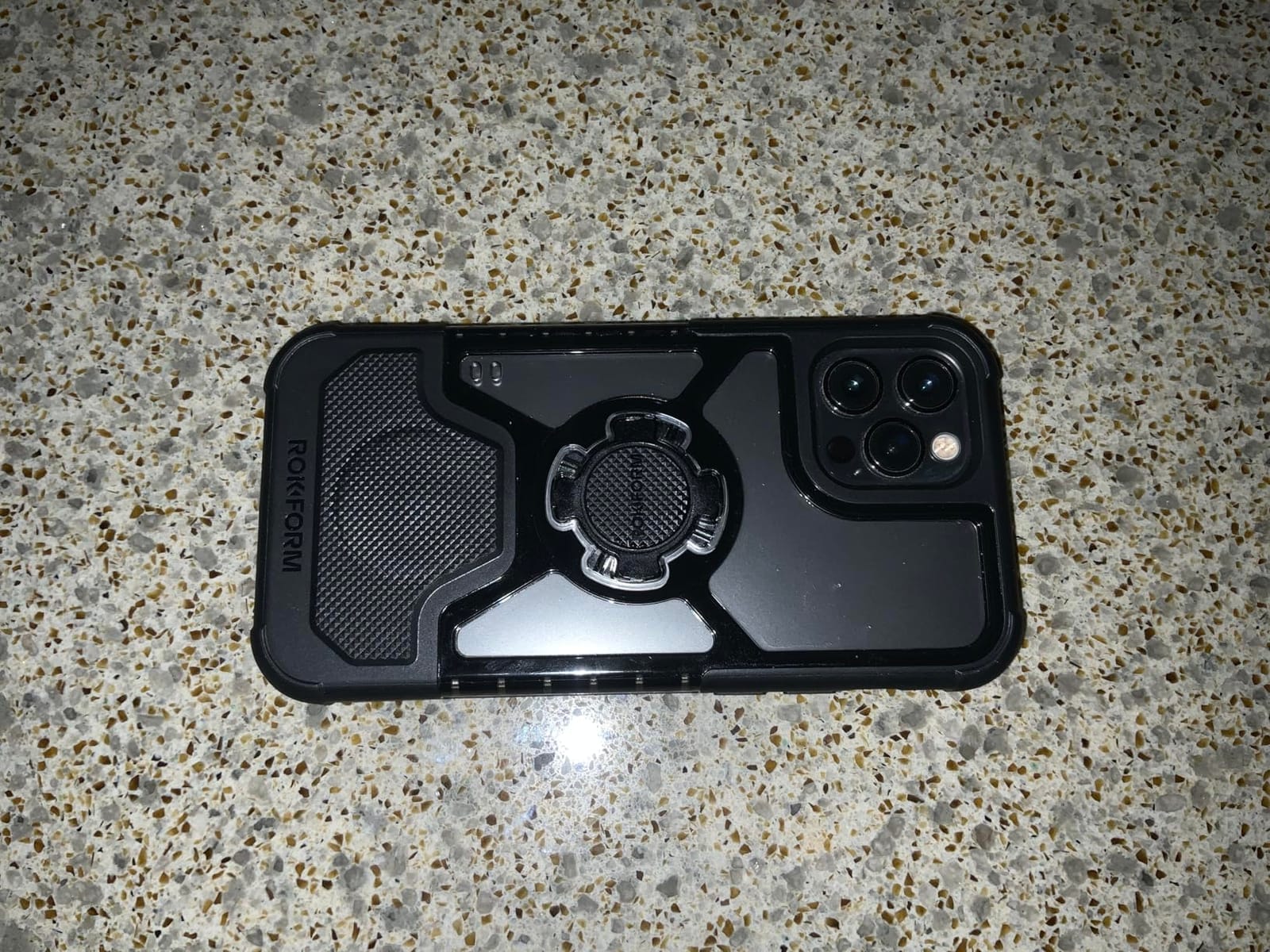 Rokform - iPhone 12 Case, iPhone 12 Pro Case, Rugged Series, Magnetic Protective Apple Gear, iPhone Cover with RokLock Twist Lock, Dual Magnet, Drop Tested Armor (Black) customer photo 2