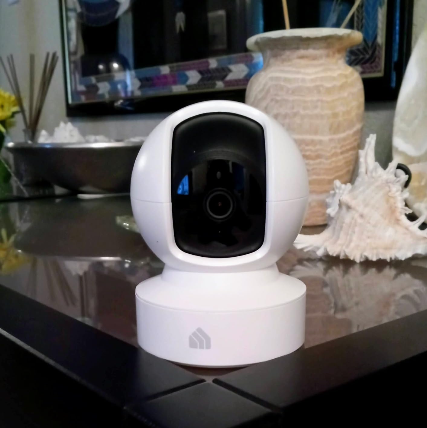 Kasa 1080p Indoor Pan/Tilt Wired Security Camera, Baby & Pet Monitor, EC70 customer photo 1