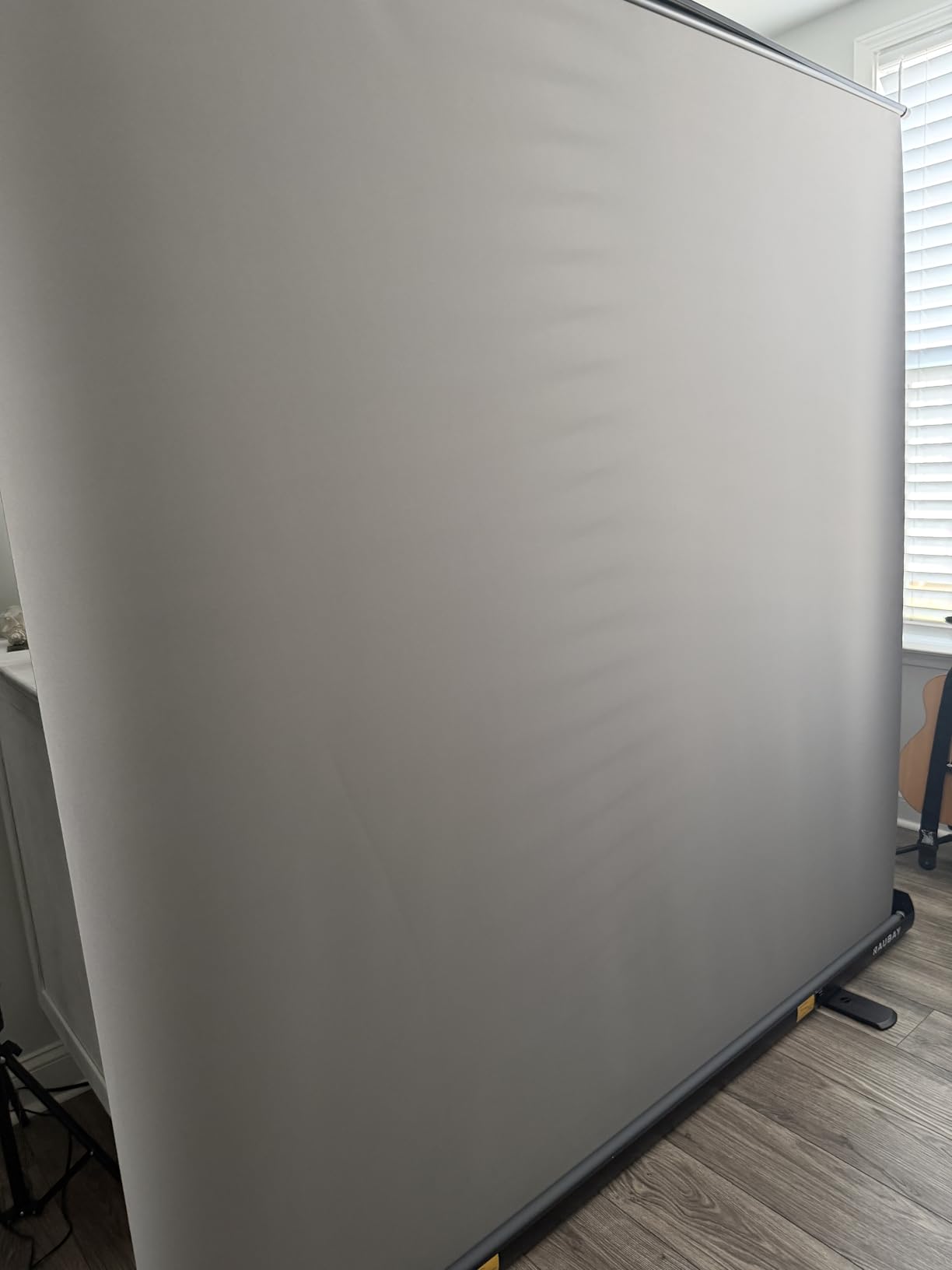 【Wider Style】 RAUBAY 78.7 x 82.7in Large Collapsible Green Screen Backdrop | Portable Retractable Chroma Key Panel Photo Background with Stand for Video Conference, Photographic Studio, Streaming customer photo 1