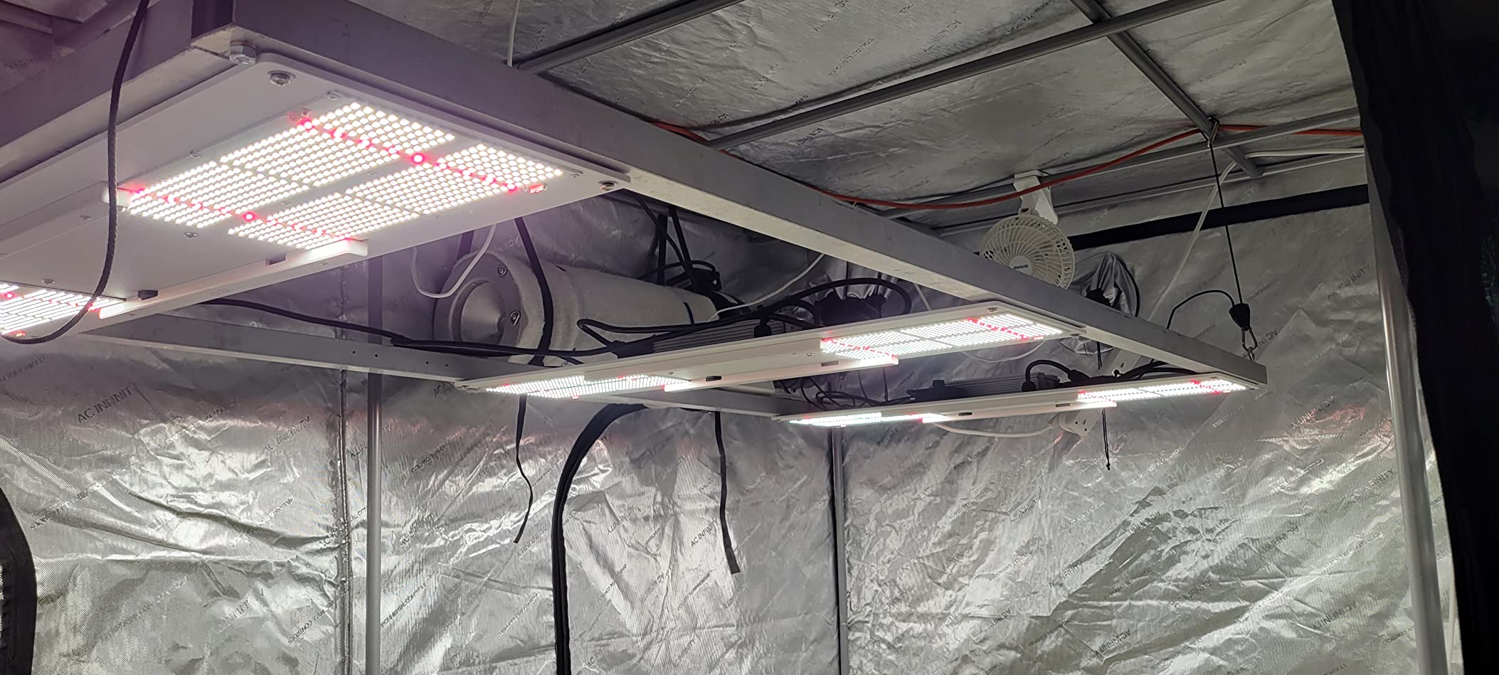 Horticulture Lighting Group HLG 350 Diablo 350W 120V LED Quantum Board Grow Light with Samsung LM301H LM351H Deep Red, Growing Lights for Indoor Plants, Full Spectrum, Dimmable, ETL/UL Certified customer photo 1