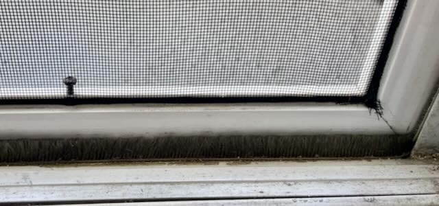 Self-Adhesive Pile Weather Stripping Seal for Sliding Windows and Door Frames, 16.5ft x 11/32 inch, Grey customer photo 2
