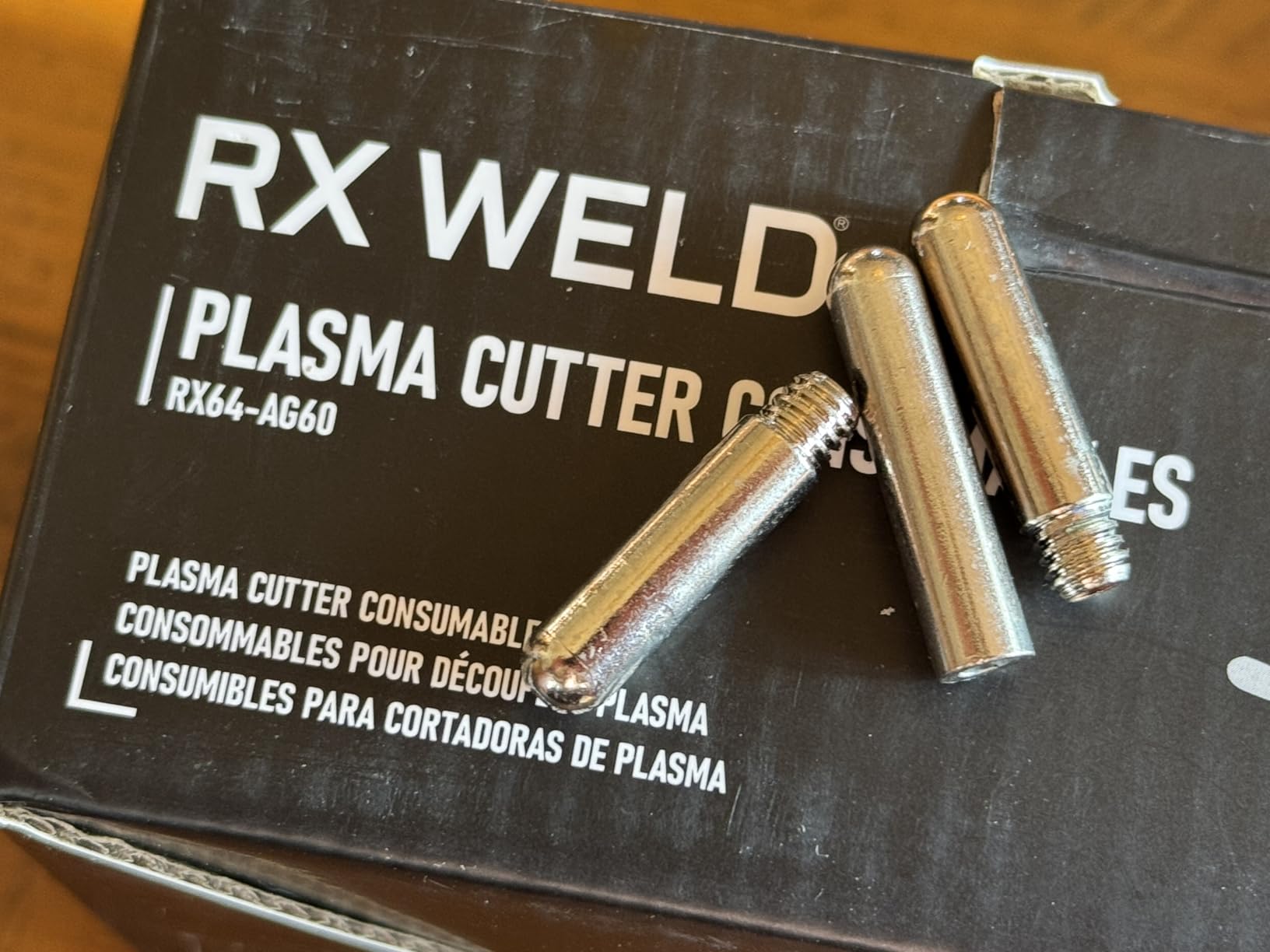 RX WELD 64PCS AG60P Plasma Cutter Torch Consumables Electrode Nozzles Cups customer photo 1