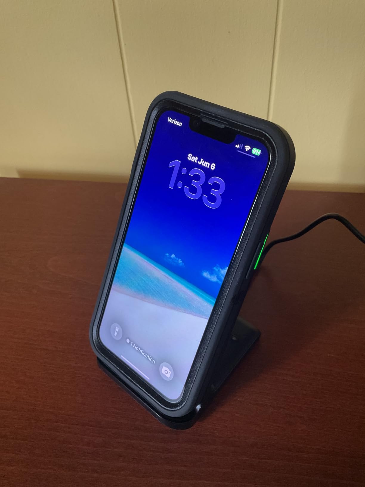 INIU Wireless Charger, 15W Fast Wireless Charging Phone Station with LED customer photo 1
