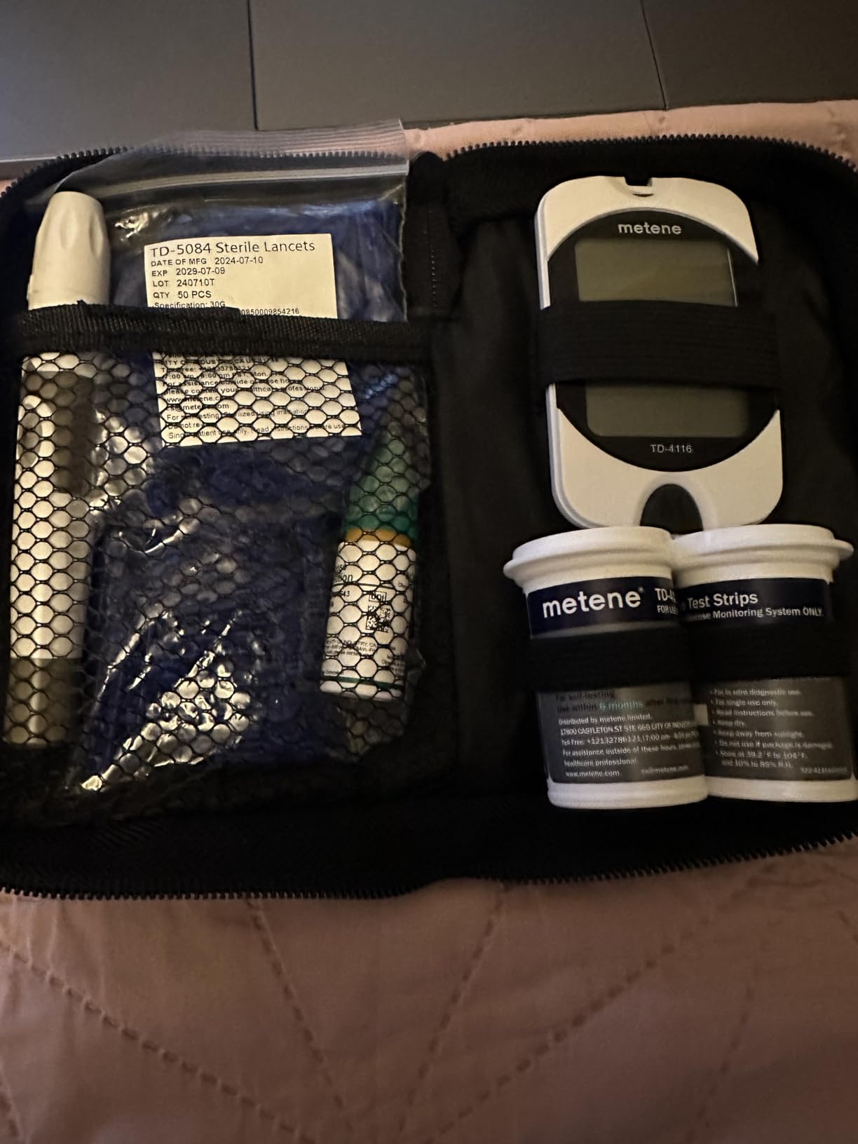 Metene TD-4116 Blood Glucose Monitor Kits, Blood Sugar Testing Kit, HSA/FSA customer photo 2