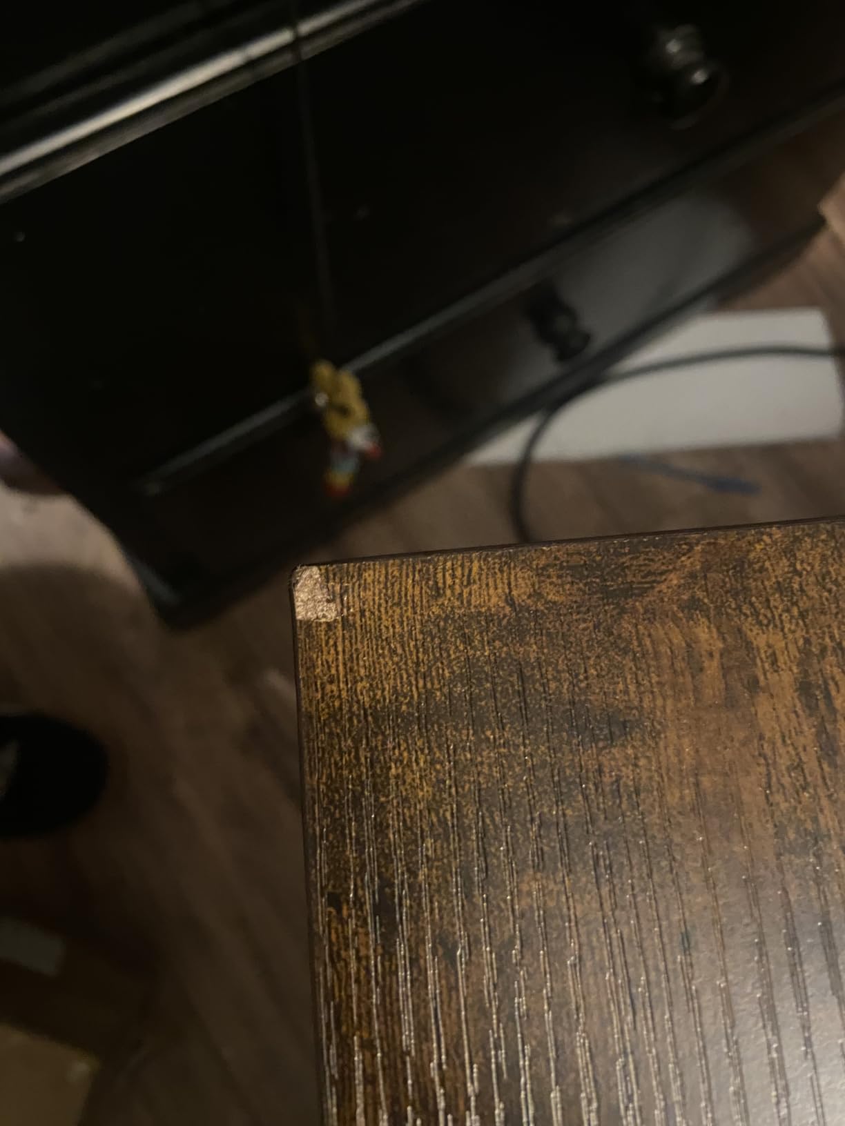 VASAGLE Folding Dining Table, Kitchen Table customer photo 2