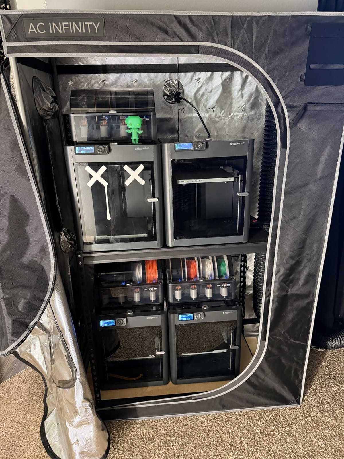 AC Infinity CLOUDLAB 422, Advance Grow Tent 2x2, Thickest Poles & Mylar customer photo 1
