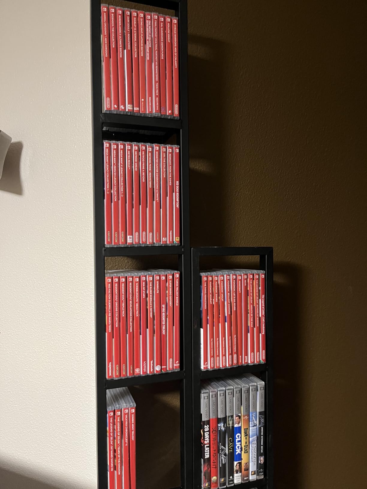 You Have Space Black Floating Shelves for Wall, 34 Inch Video Games CD DVD Storage Shelves, Cube Storage Organizer Shelf Set of 3 customer photo 1