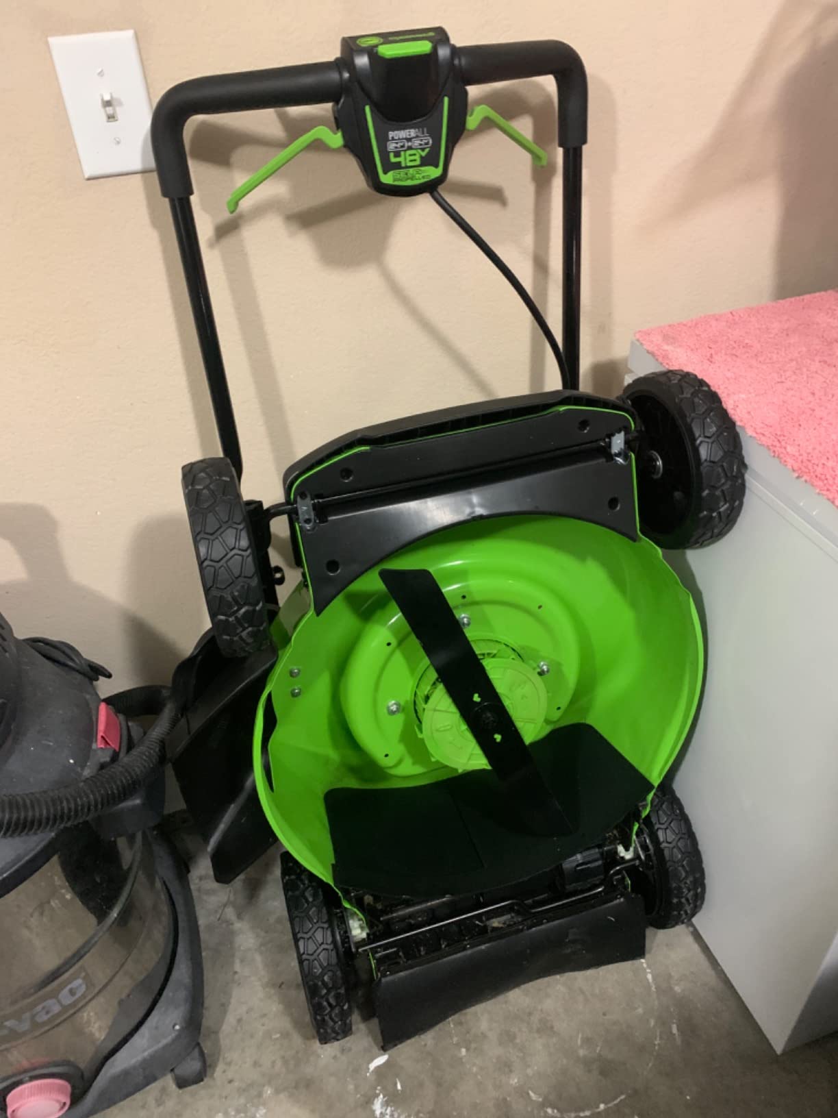 Greenworks 48V (24V x 2) 21in Self-Propelled Lawn Mower, Battery Kit customer photo 2