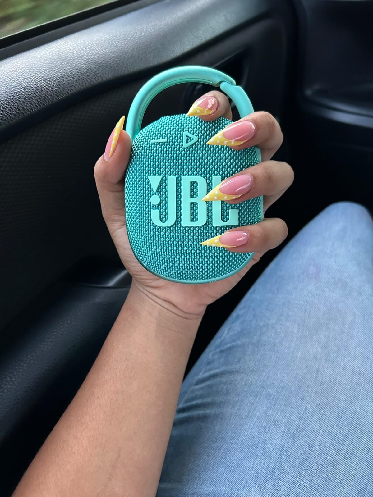 JBL Clip 4, Teal - Portable Bluetooth 5.1 Speaker - Up to 10 Hours of Play - Waterproof & Dust Resistant - Includes Noise & Echo-Canceling Speakerphone customer photo 2