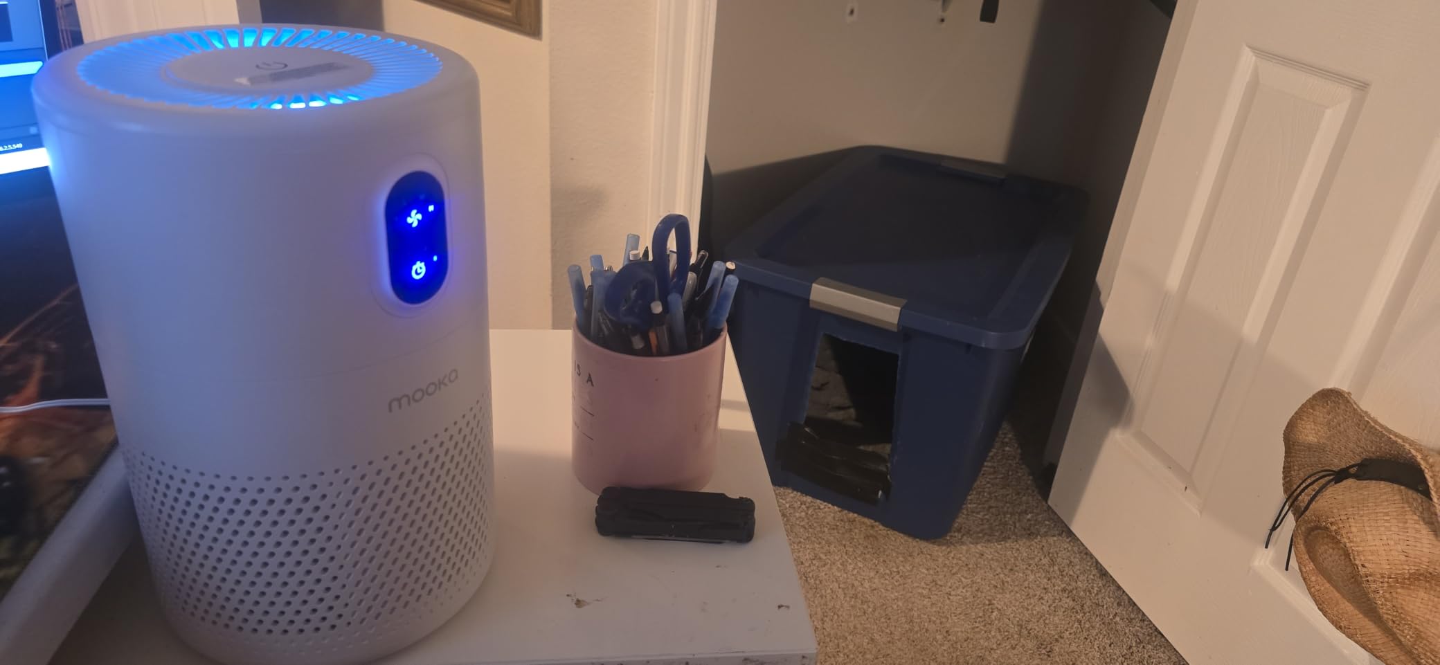 MOOKA Air Purifiers for Home Room up to 1076ft², True HEPA Filter, B-D02L customer photo 2