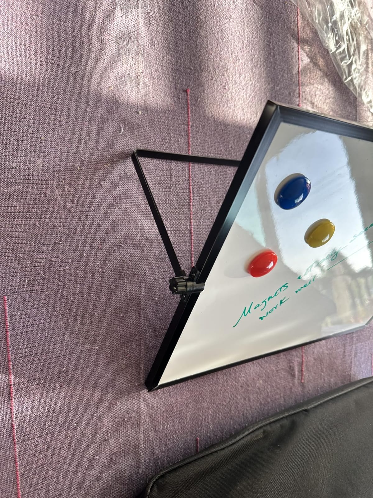 Dry Erase White Board with Stand, 16