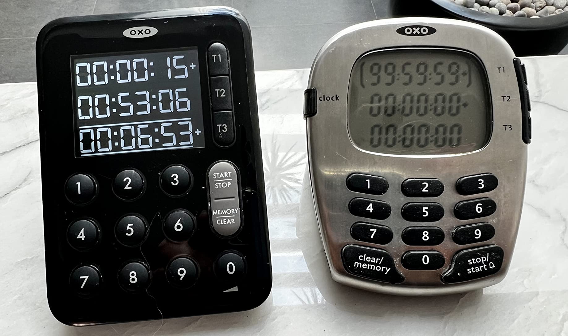 OXO Good Grips Digital Triple Kitchen Timer - Black customer photo 1