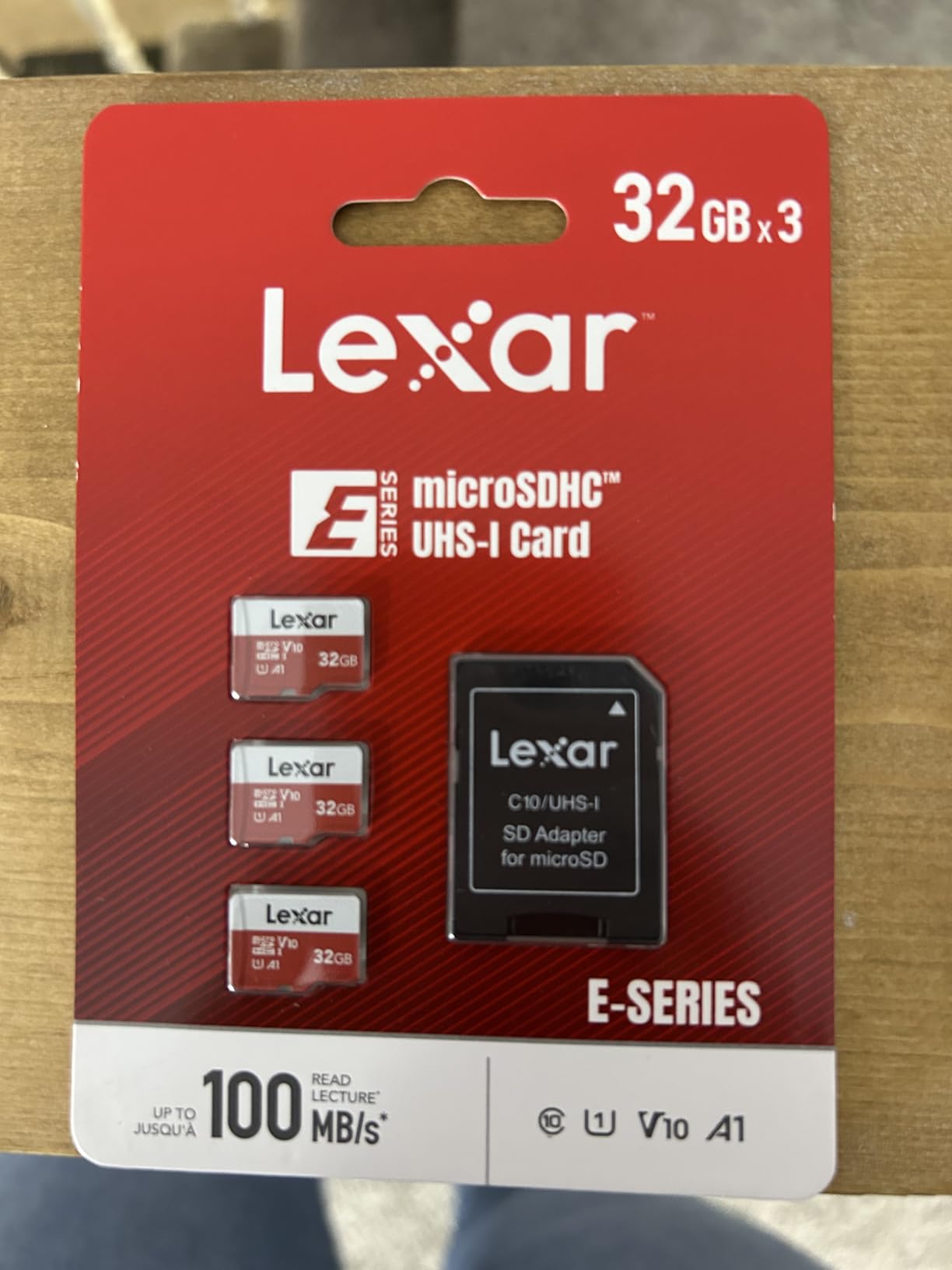 Lexar E-Series 128GB Micro SD Card microSDXC UHS-I Flash Memory Card customer photo 2