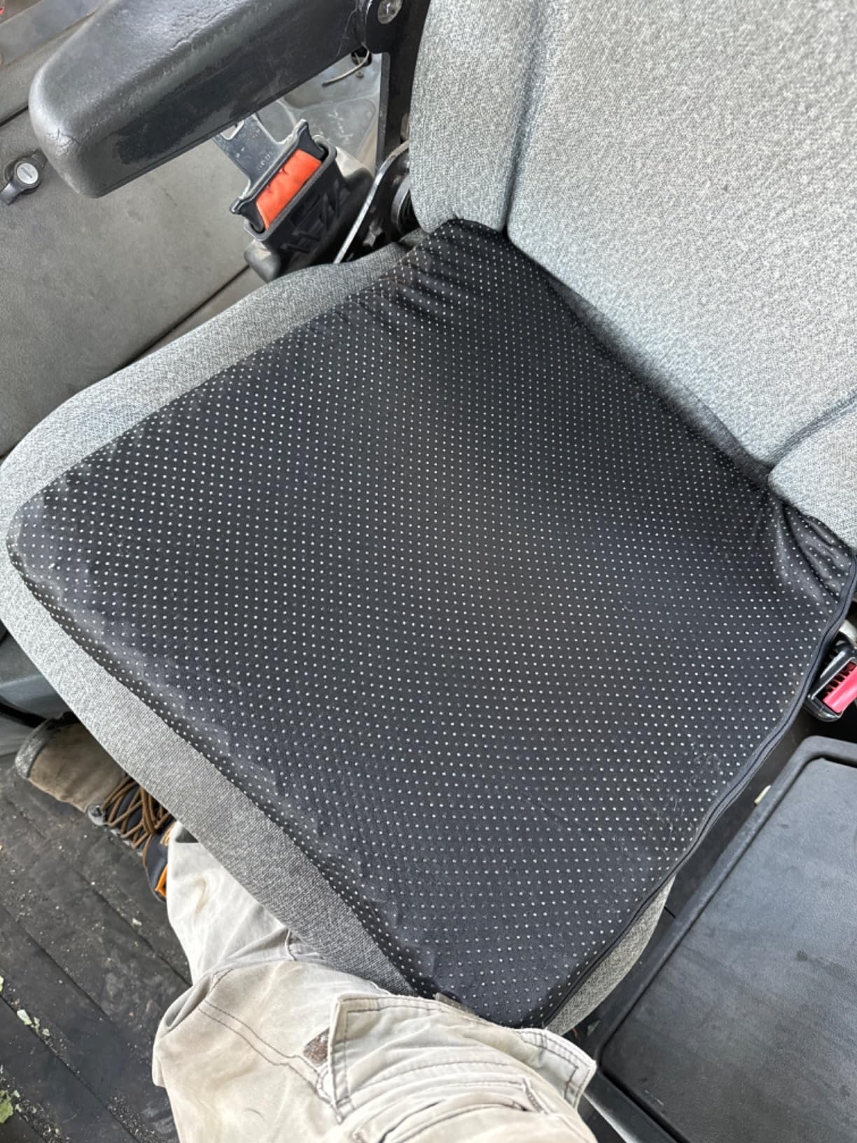 Gel Seat Cushion for Long Sitting, Gel Chair Cushion (Large & Thick) customer photo 1