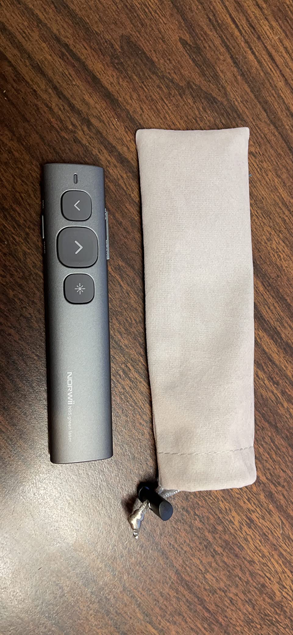 Norwii N95 Presentation Clicker with Green Laser Pointer for Presentations customer photo 2