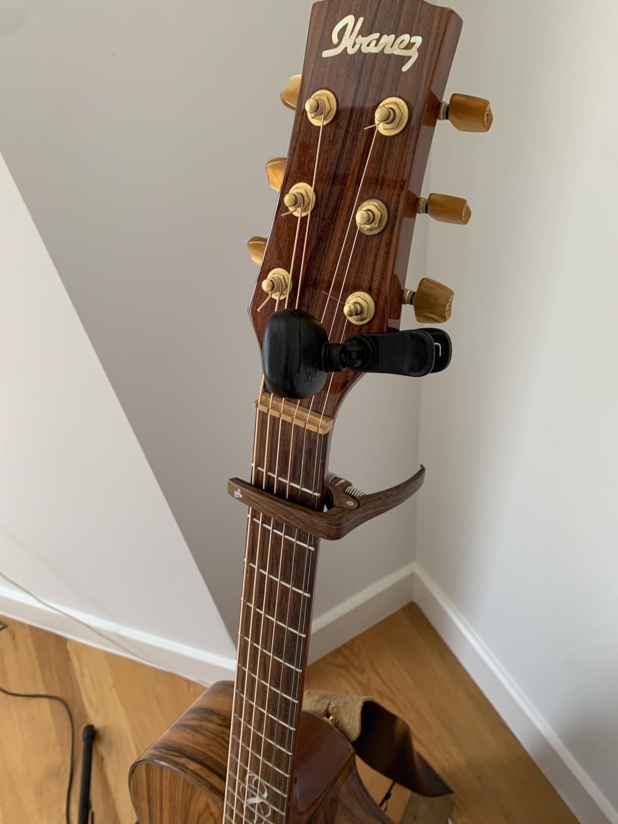 Sondery Adjustable Capo Quick Release for 6 String Acoustic Electric Guitar customer photo 1