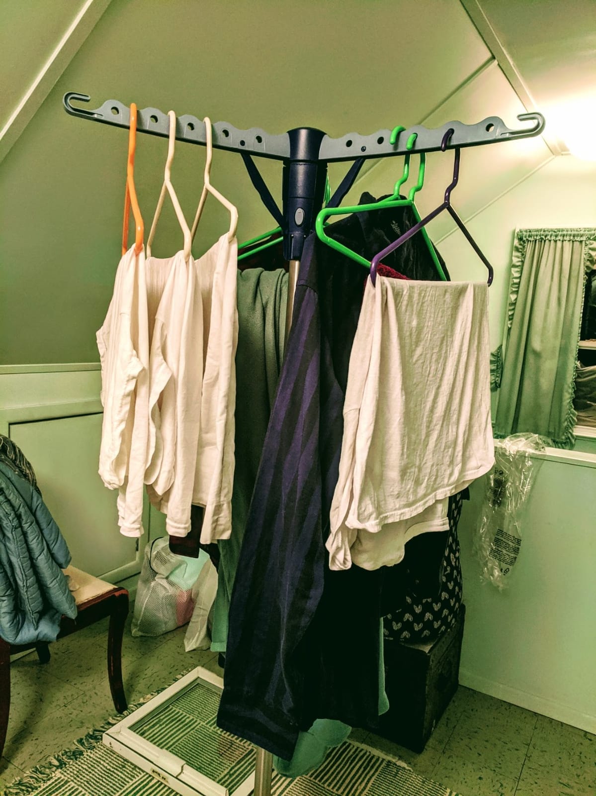 Honey-Can-Do 2-Tier Tripod Clothes Drying Rack, 73