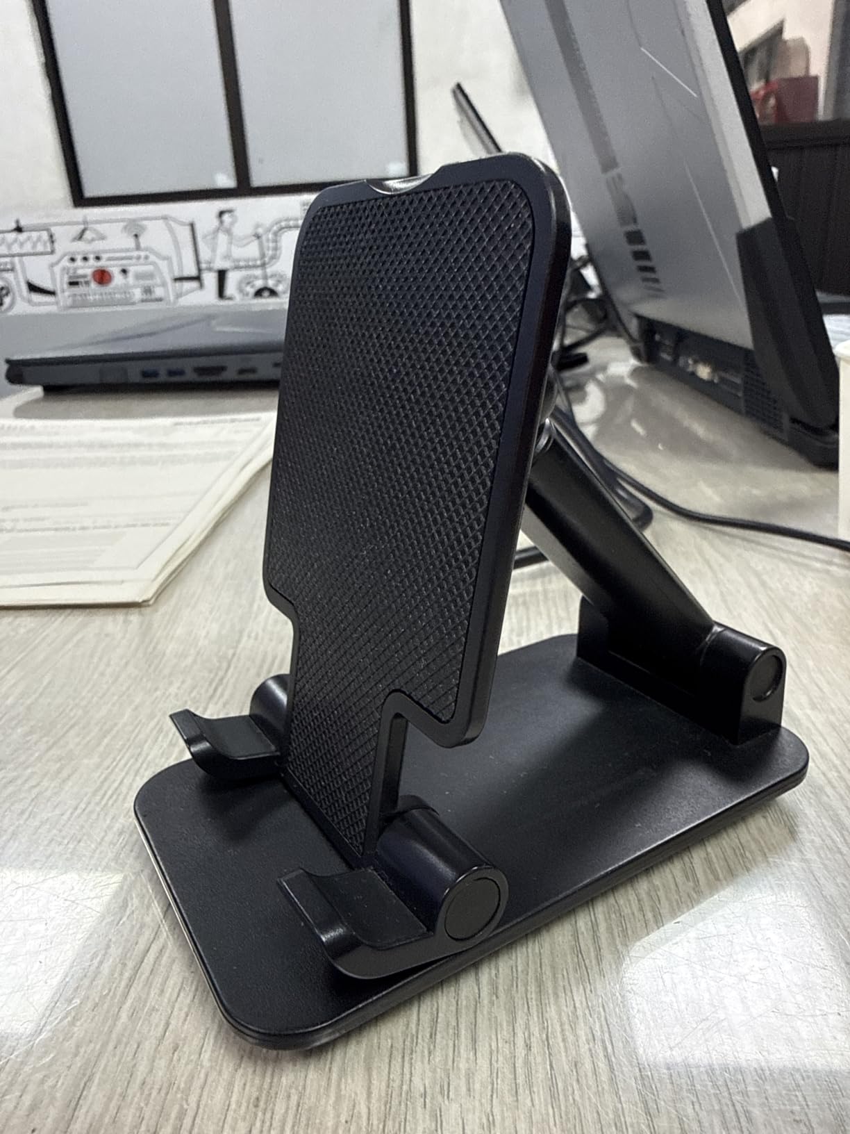 Phone Stand for Desk Cell Phone Holder Stands for iPhones customer photo 1