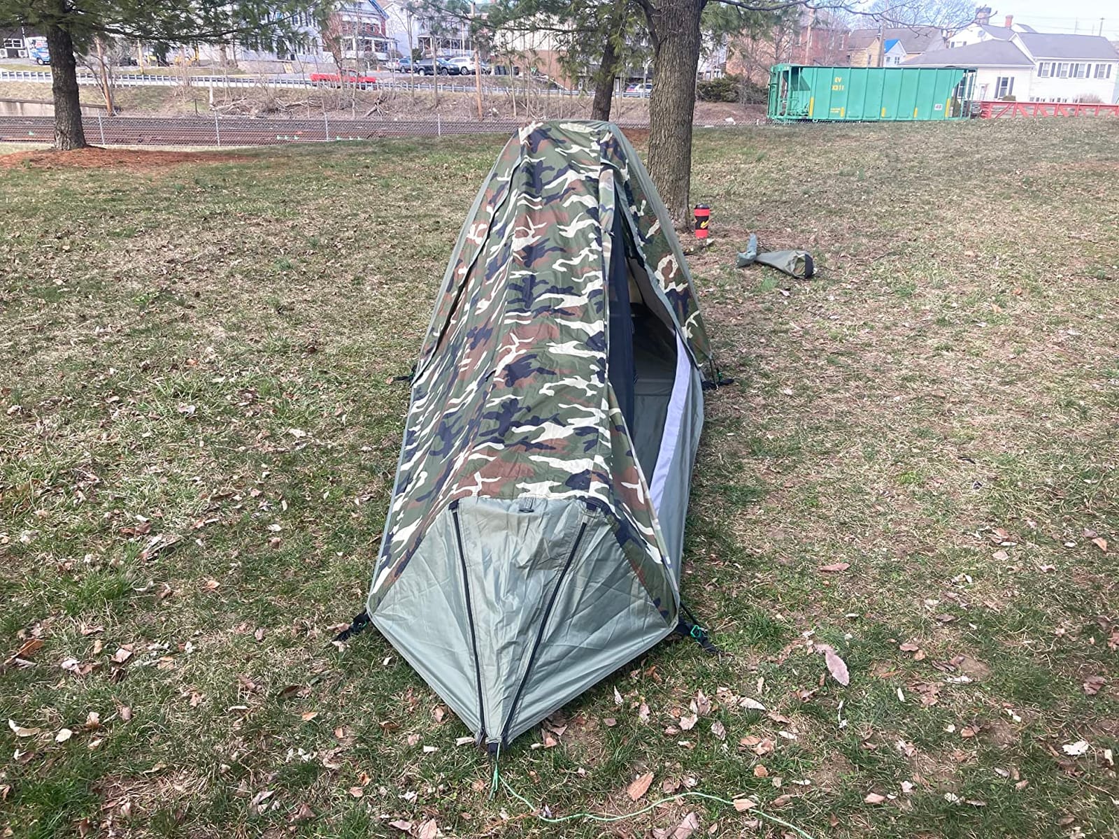 GEERTOP Ultralight Solo Bivy Tent, 1 Person Backpacking Tent for Camping customer photo 1