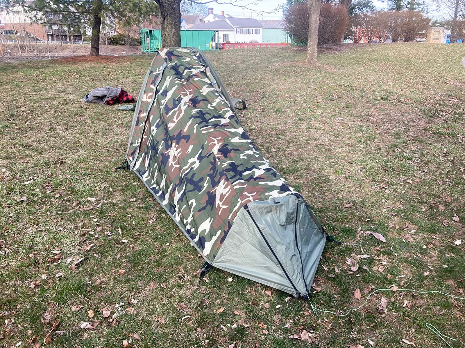GEERTOP Ultralight Solo Bivy Tent, 1 Person Backpacking Tent for Camping customer photo 2