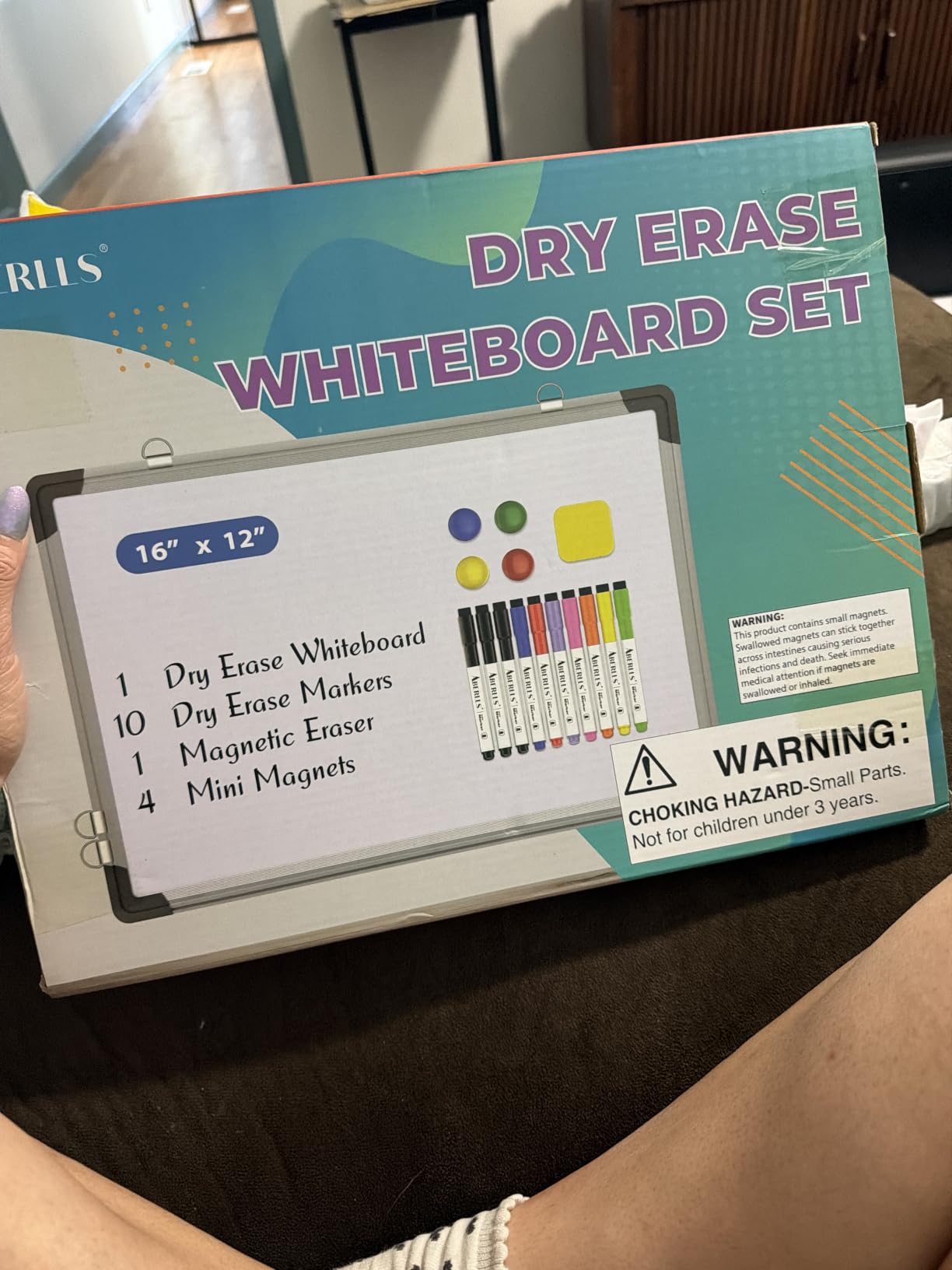 Weekly Calendar Whiteboard for Wall, Dry Erase Board, Magnetic White Board customer photo 1