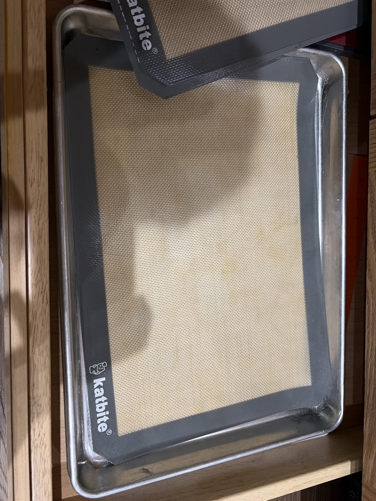 Katbite Silicone Baking Mat Set of 3 Grey customer photo 2
