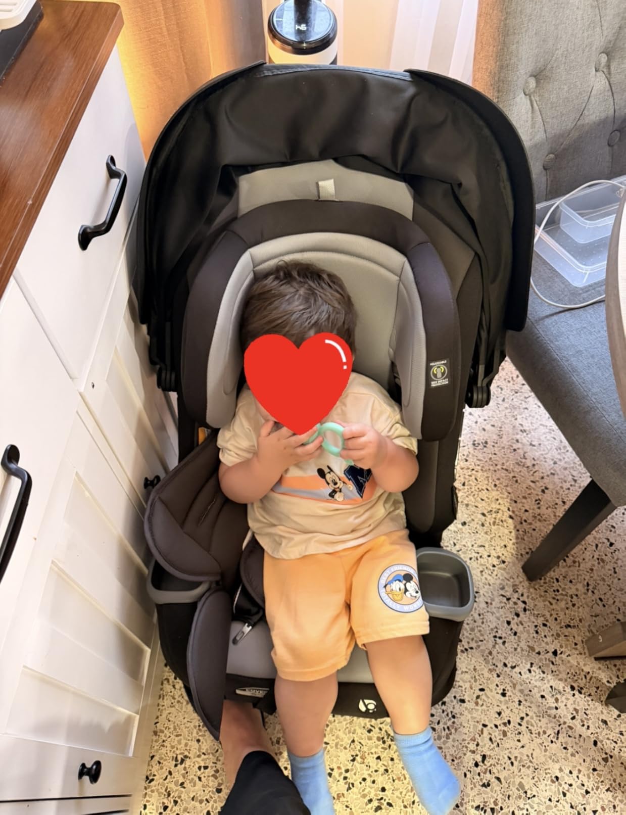 Baby Trend Cover Me™ 4-in-1 Convertible Car Seat customer photo 2