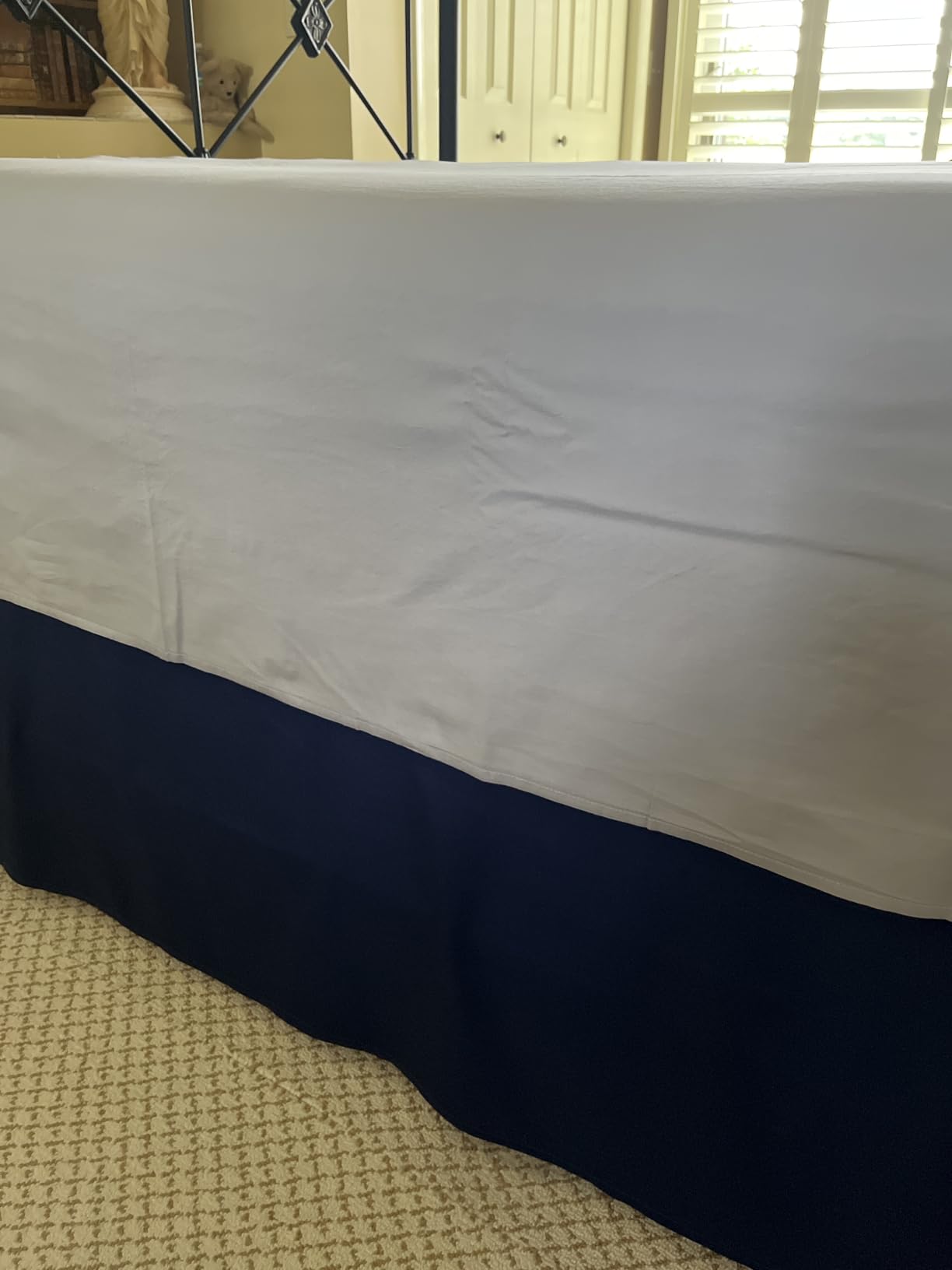 HYPREST Extra Deep Pocket Queen Sheets 18-24 Inch, 100% Cotton Percale 4pc customer photo 2