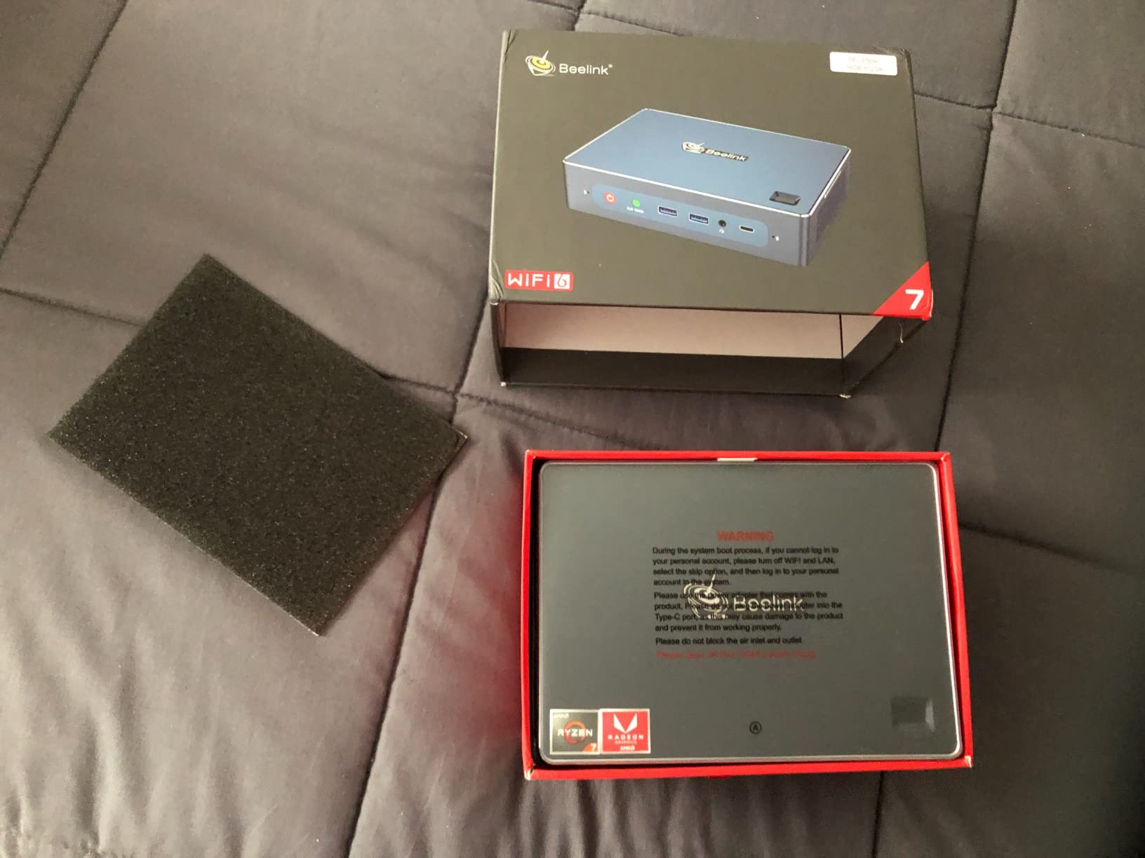 Beelink SER5 Mini PC, AMD Ryzen 5 5500U(7nm, 6C/12T) up to 4.0GHz customer photo 1