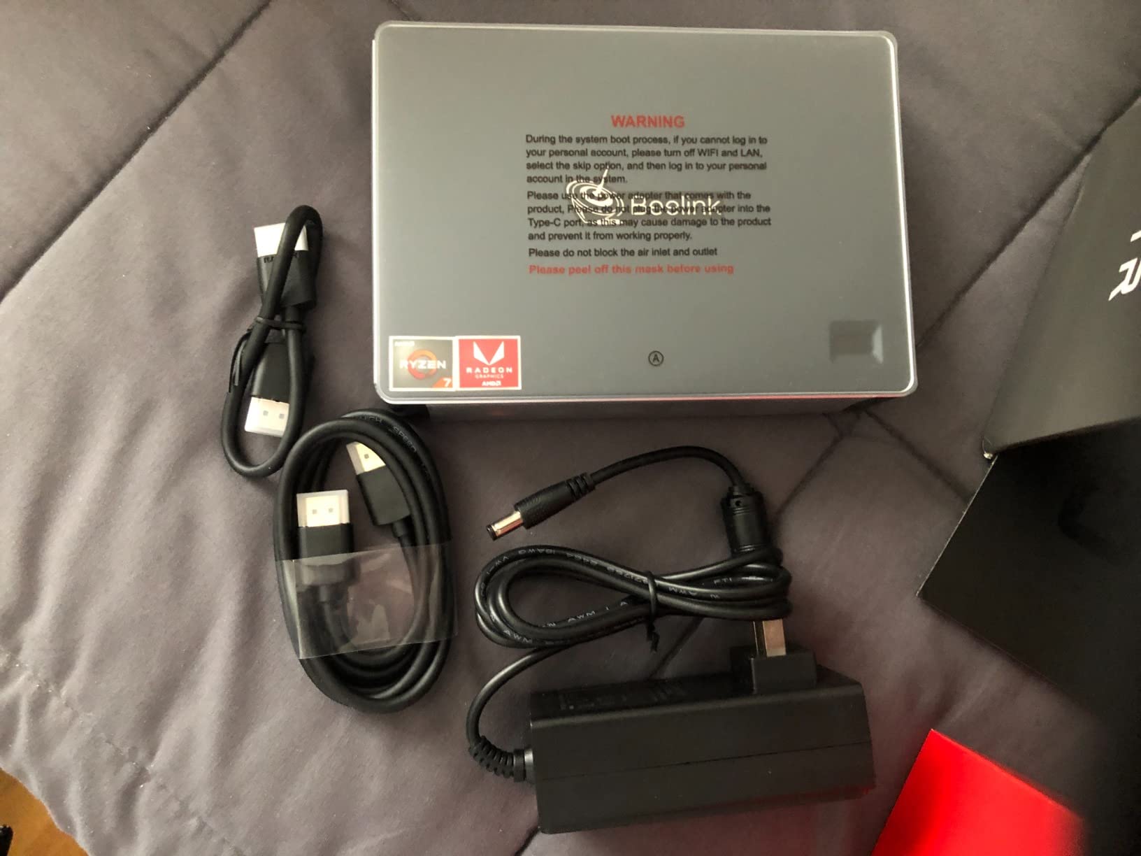Beelink SER5 Mini PC, AMD Ryzen 5 5500U(7nm, 6C/12T) up to 4.0GHz customer photo 2