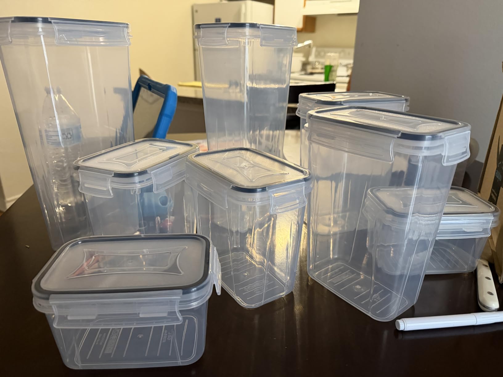 PRAKI Airtight Food Storage Containers Set with Lids - 24 PCS, BPA Free customer photo 1