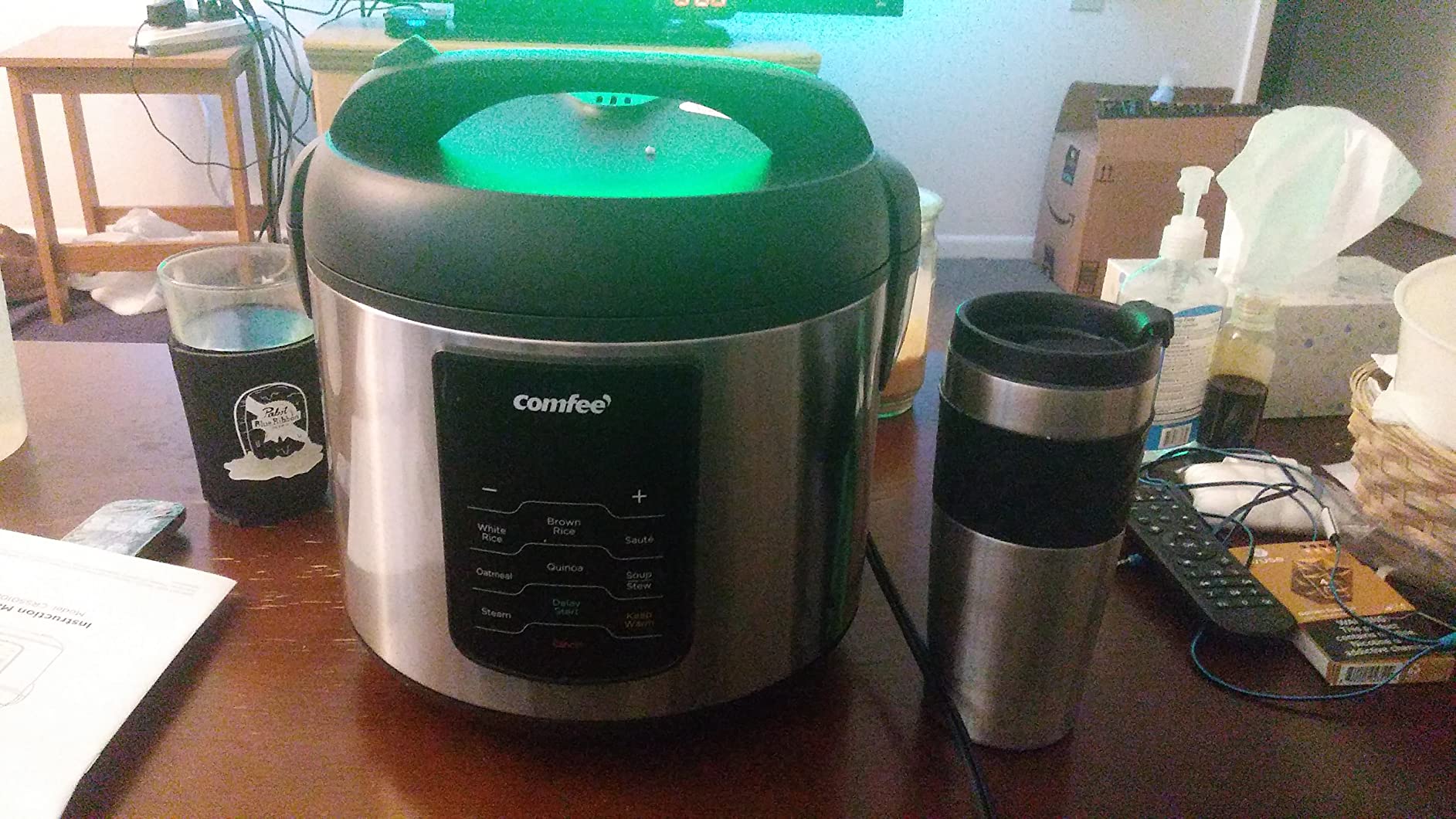 COMFEE' Large Rice Cooker with 8-Functions, 10-Cups Uncooked Rice customer photo 1