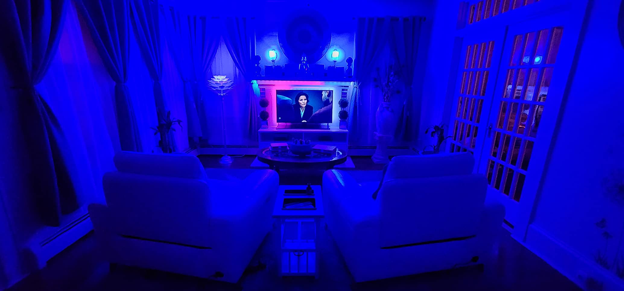 Daymeet LED Lights for TV, 9.8FT RGB TV LED Backlight for 32-43 inch TVs, USB Strip Lights Behind TV, Color Changing Sync with Music, Bluetooth App Controlled Led Lights for Bedroom Gaming Home Decor customer photo 1