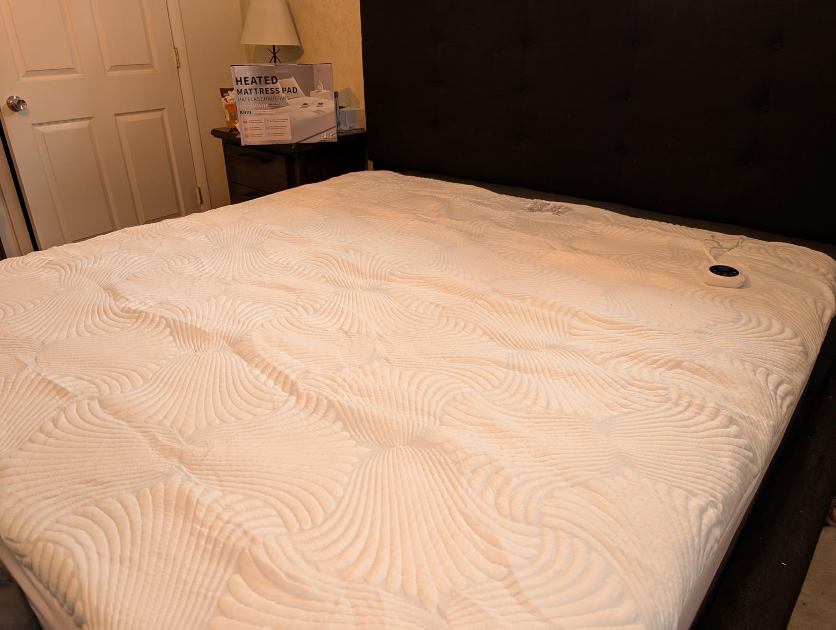 Heated Mattress Pad Queen, 3D Air Fabric, Preheat & Memory for Cold Winter customer photo 1
