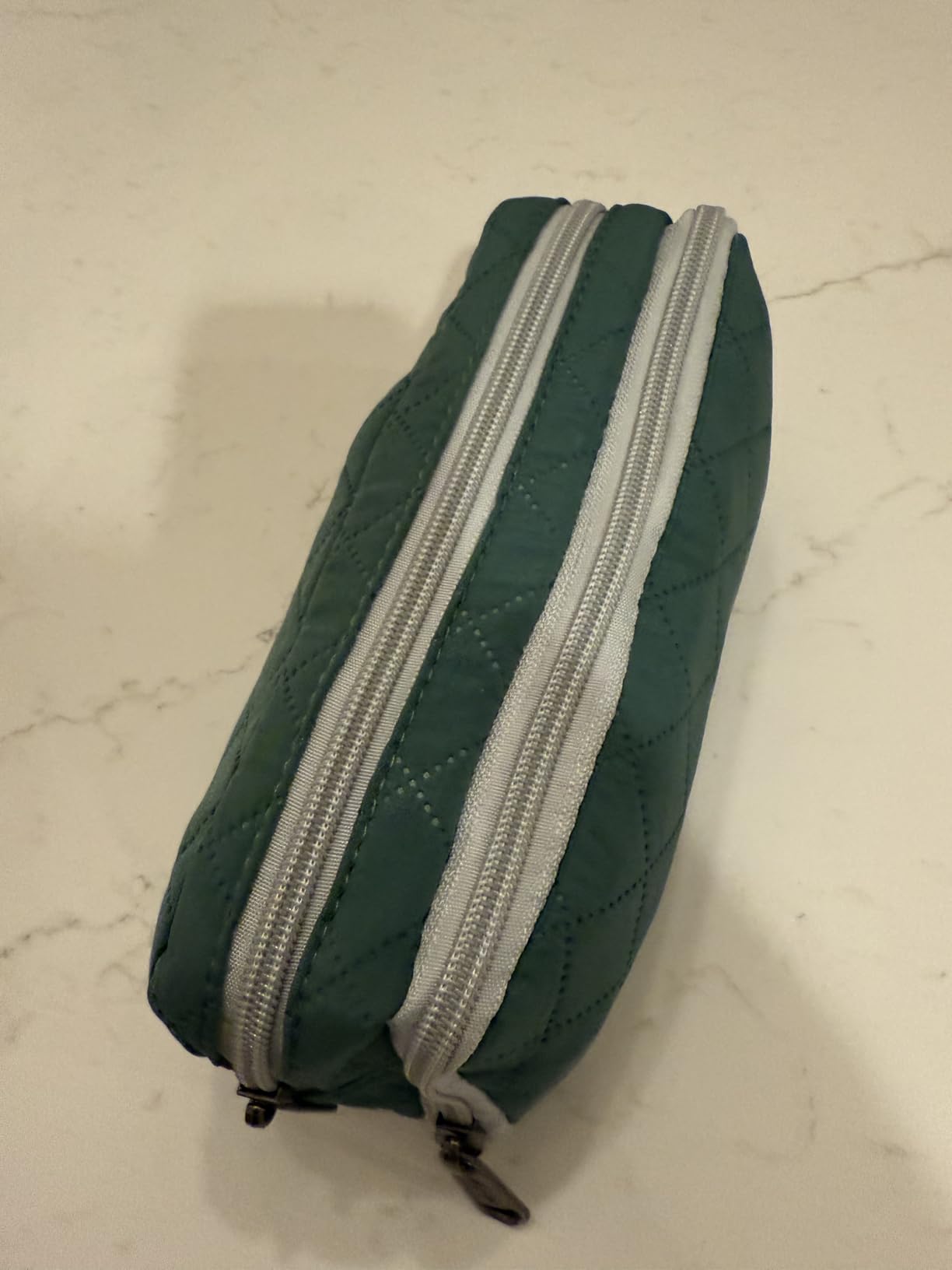 Della Gao Large Pencil Case, Big Capacity Pencil Pouch with 2 Compartments customer photo 1