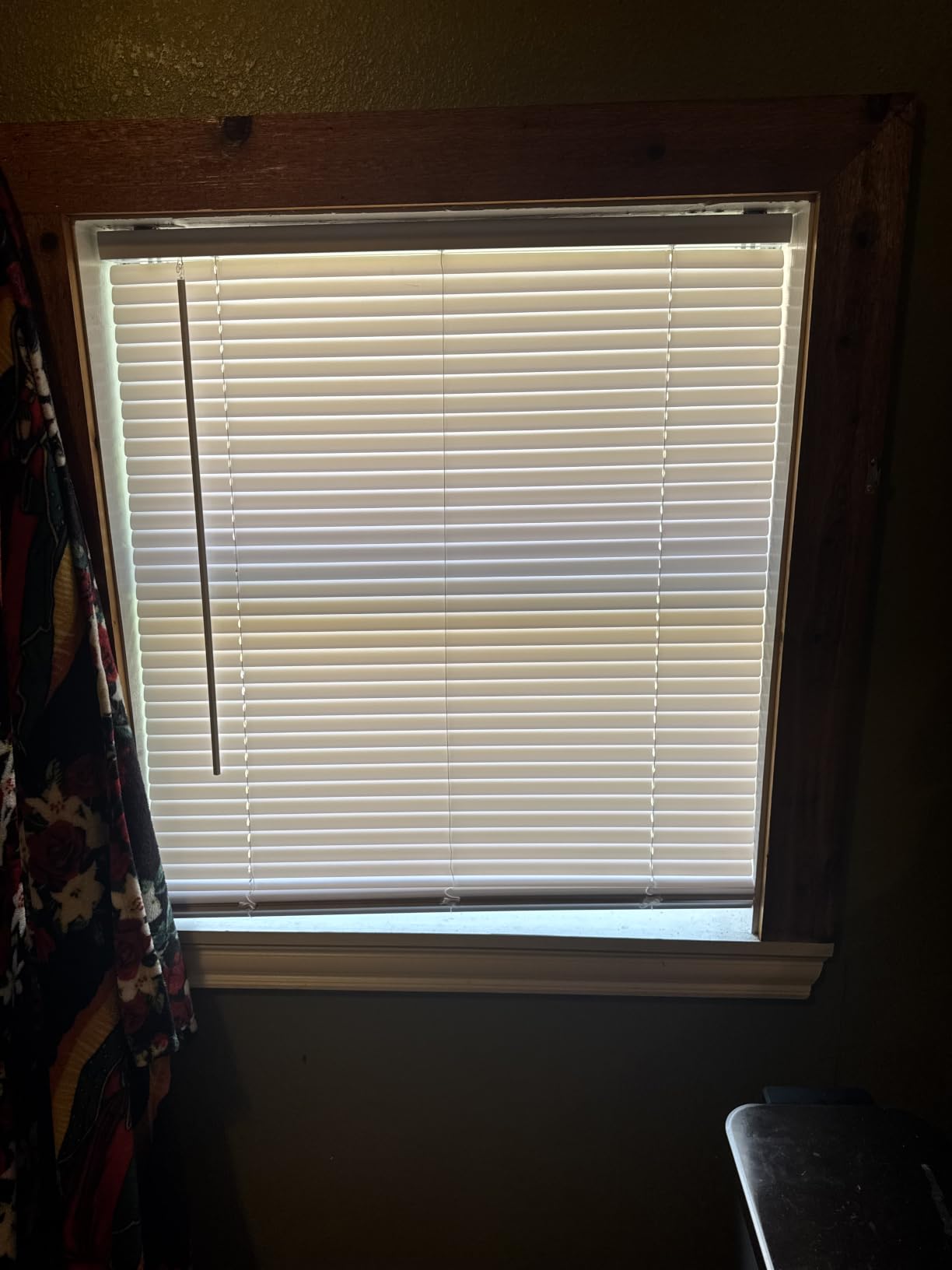 Calyx Interiors 1“ Mini Blinds, 30.5“W x 60“H, White, Light Filtering customer photo 2