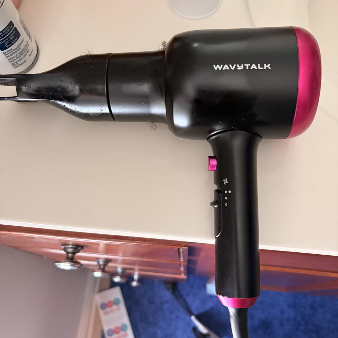 Wavytalk Blown Away Ionic Hair Dryer with Diffuser for Curly Hair customer photo 1