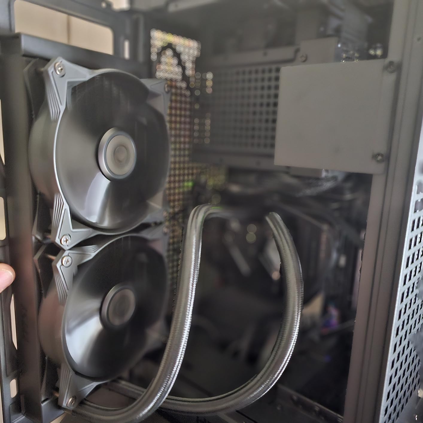HYTE Revolt 3 Small Form Factor Premium ITX Computer Gaming Case Only, Metal, Black customer photo 1