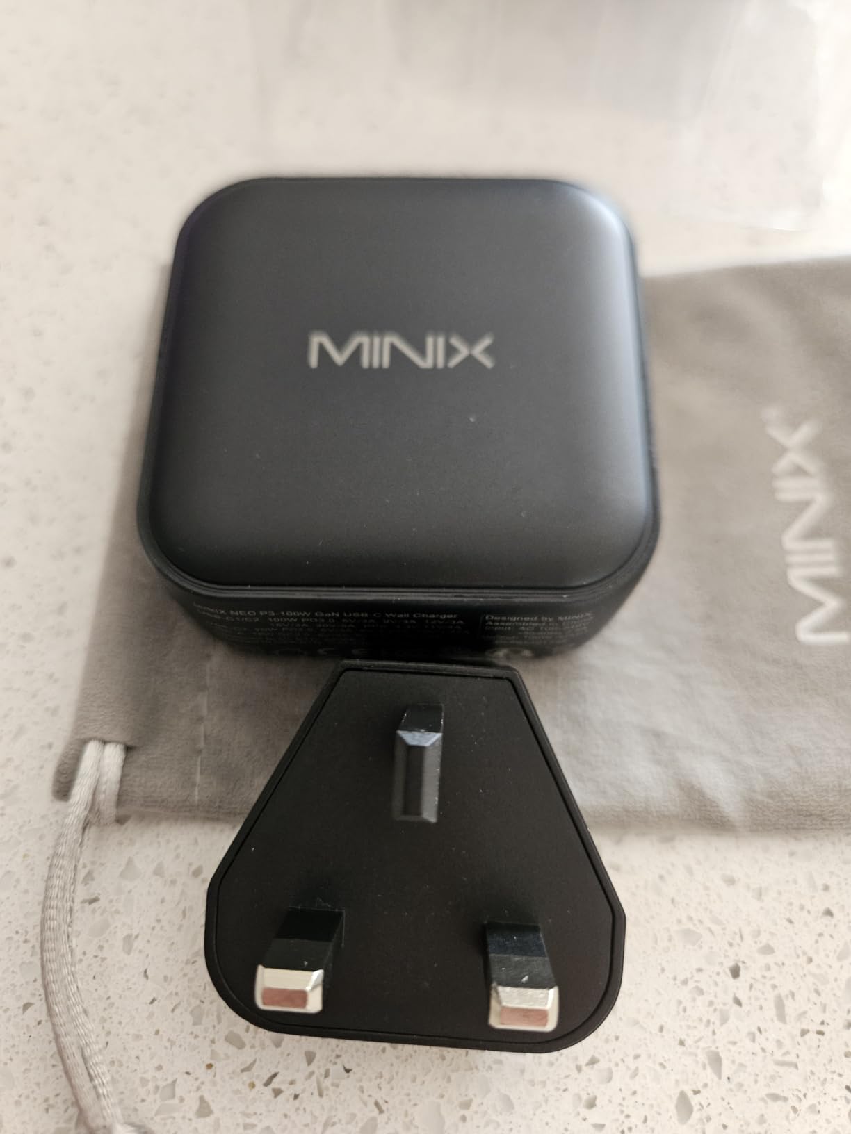 MINIX P3 100W Turbo 4-Port GaN Travel Wall Charger USB C PD Power Adapter customer photo 1