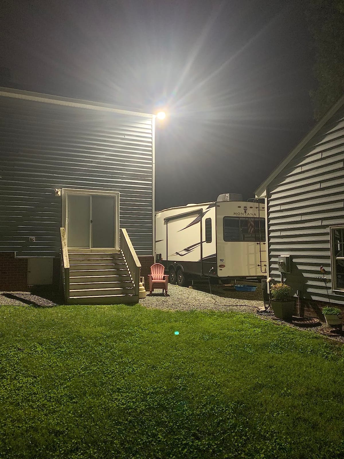 deerdance LED Barn Light, UL Certified 120W Dusk to Dawn Outdoor Lighting with 18000LM 5700K Daylight, IP65 Waterproof Area Street Light for Barns Garage Yard Warehouse Outdoor Security Lighting customer photo 1