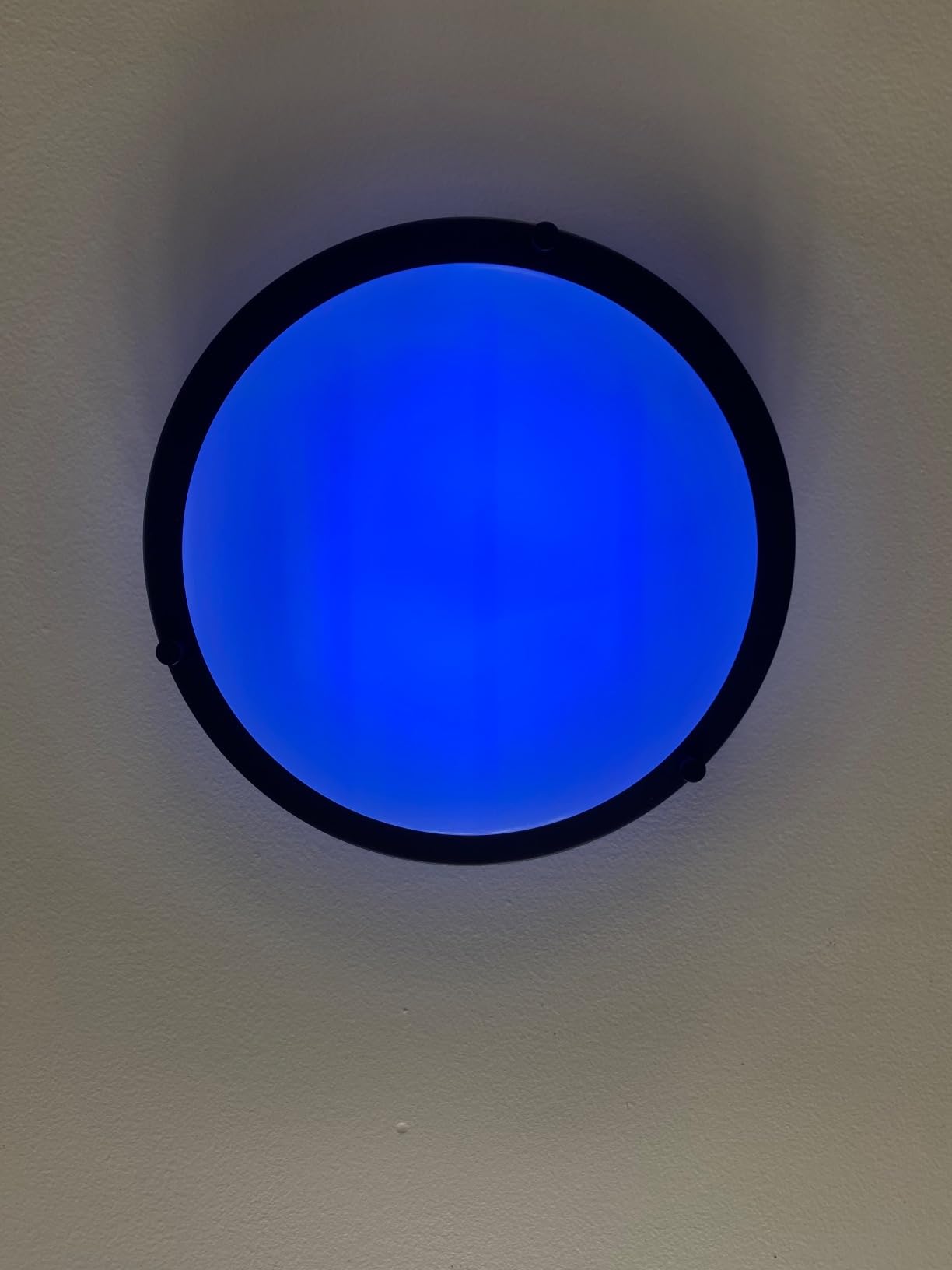 CLOUDY BAY 12 Inch LED Smart Flush Mount Ceiling Light,20W 2700K-6500K,4W RGB Color Compatible with Alexa and Google Home Assistant,Oil Rubbed Bronze customer photo 2
