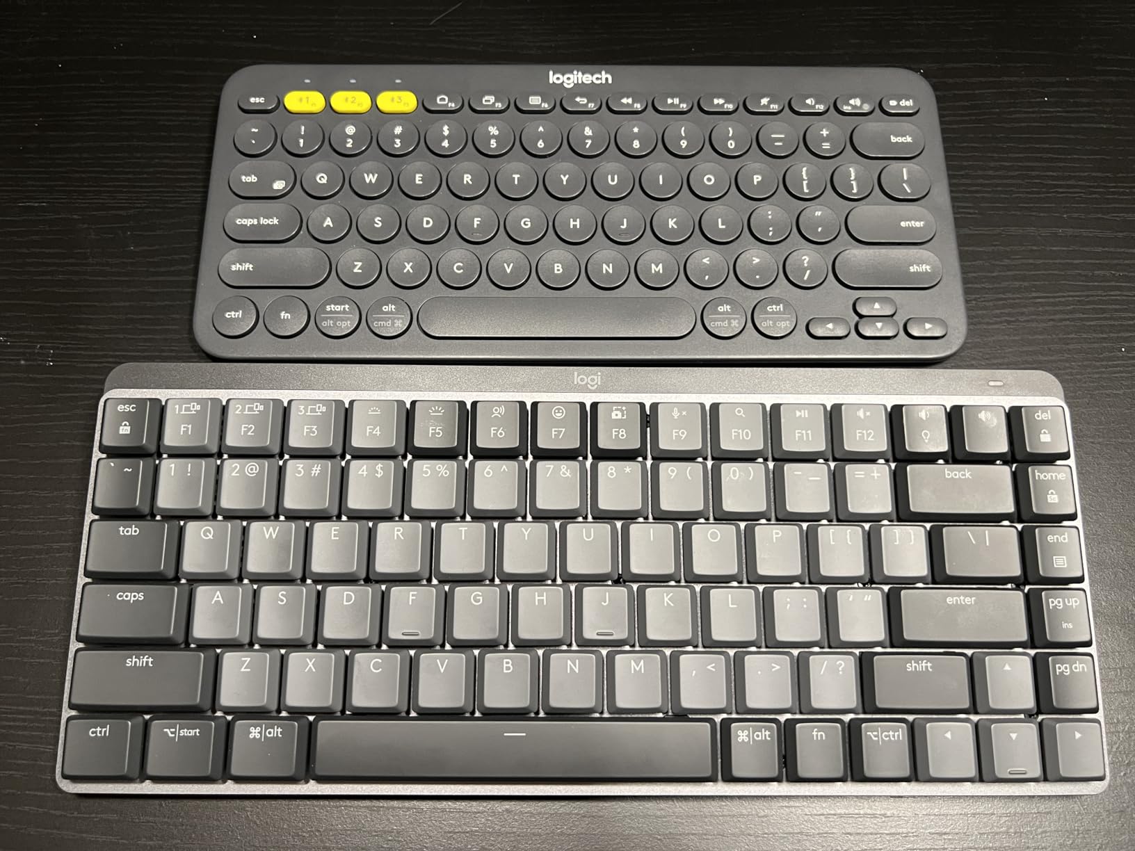 Logitech MX Mechanical Wireless Illuminated Performance Keyboard Clicky customer photo 1