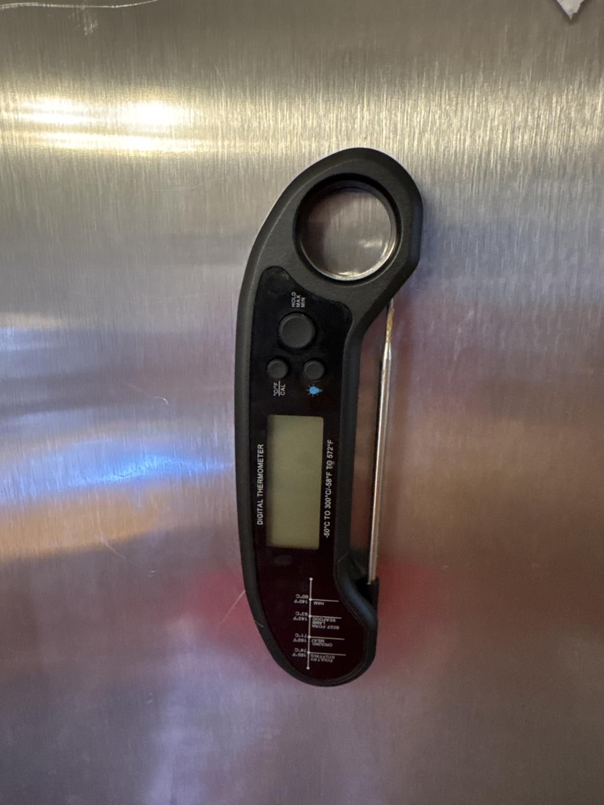 Meat Thermometer Digital, Instant Read Meat ThermometerI for Grill and Cooking, Waterproof Food Thermometer for Kitchen and Outside, BBQ, Turkey, Candy, Liquids, Beef customer photo 2