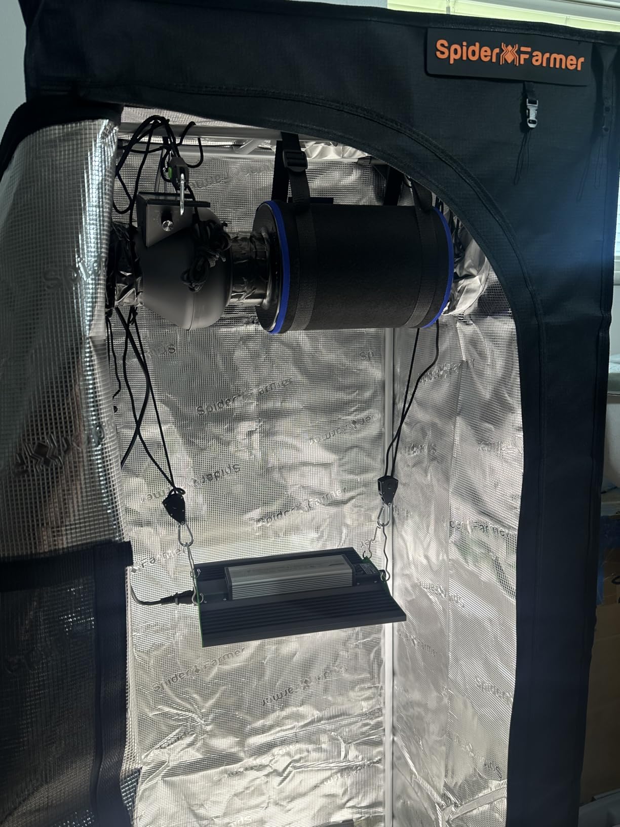 Air Carbon Filter 4 Inch ,Smellines Control Removes 3X More Odors Contaminants. Australian Virgin Charcoal, Carbon Filter for Grow Tent, Hydroponics, Pre-Filter Included (4inch) customer photo 1