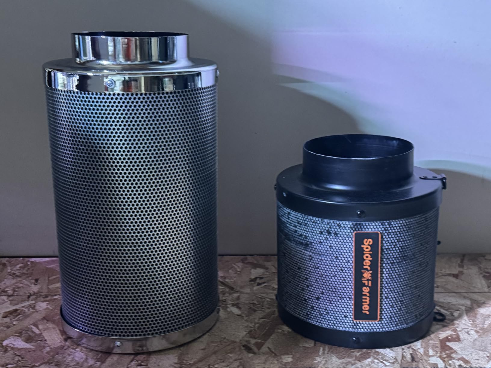 Spider Farmer 4 Inch Carbon Filter for Grow Tent Odor Control customer photo 2
