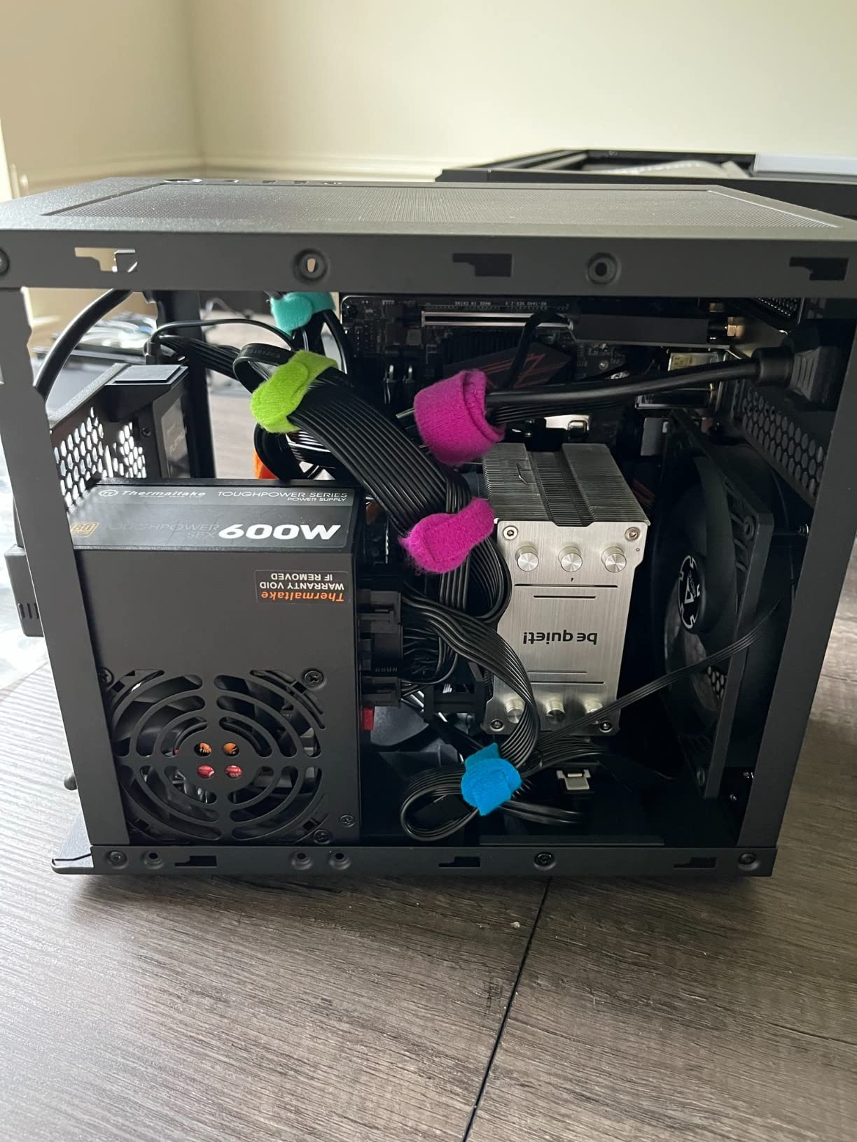 Silverstone Technology SUGO 16 Black Mini-ITX Small Form Factor case with All Steel Construction, SST-SG16B customer photo 2